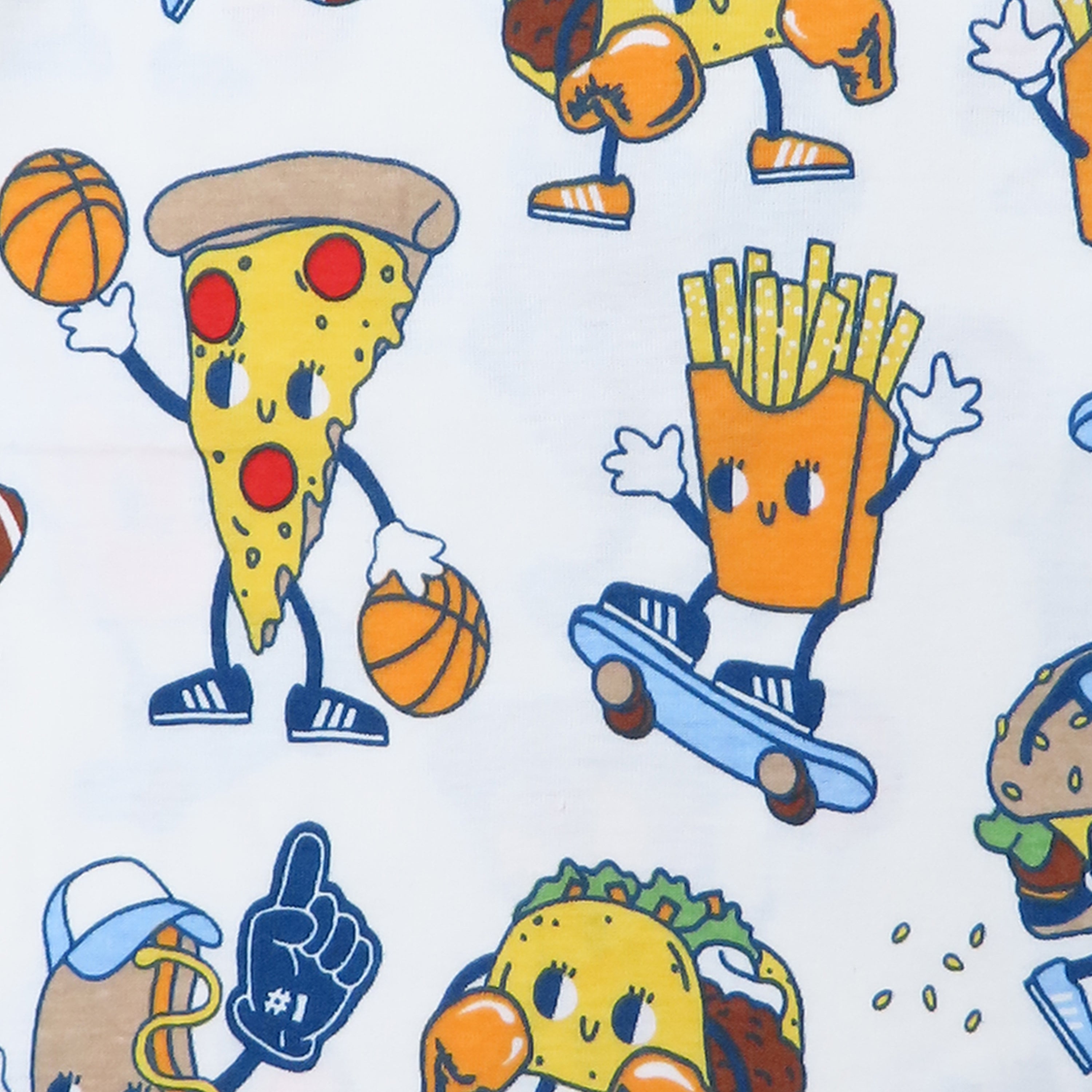 Organic Cotton Fun Foods Pajamas For Babies & Toddlers