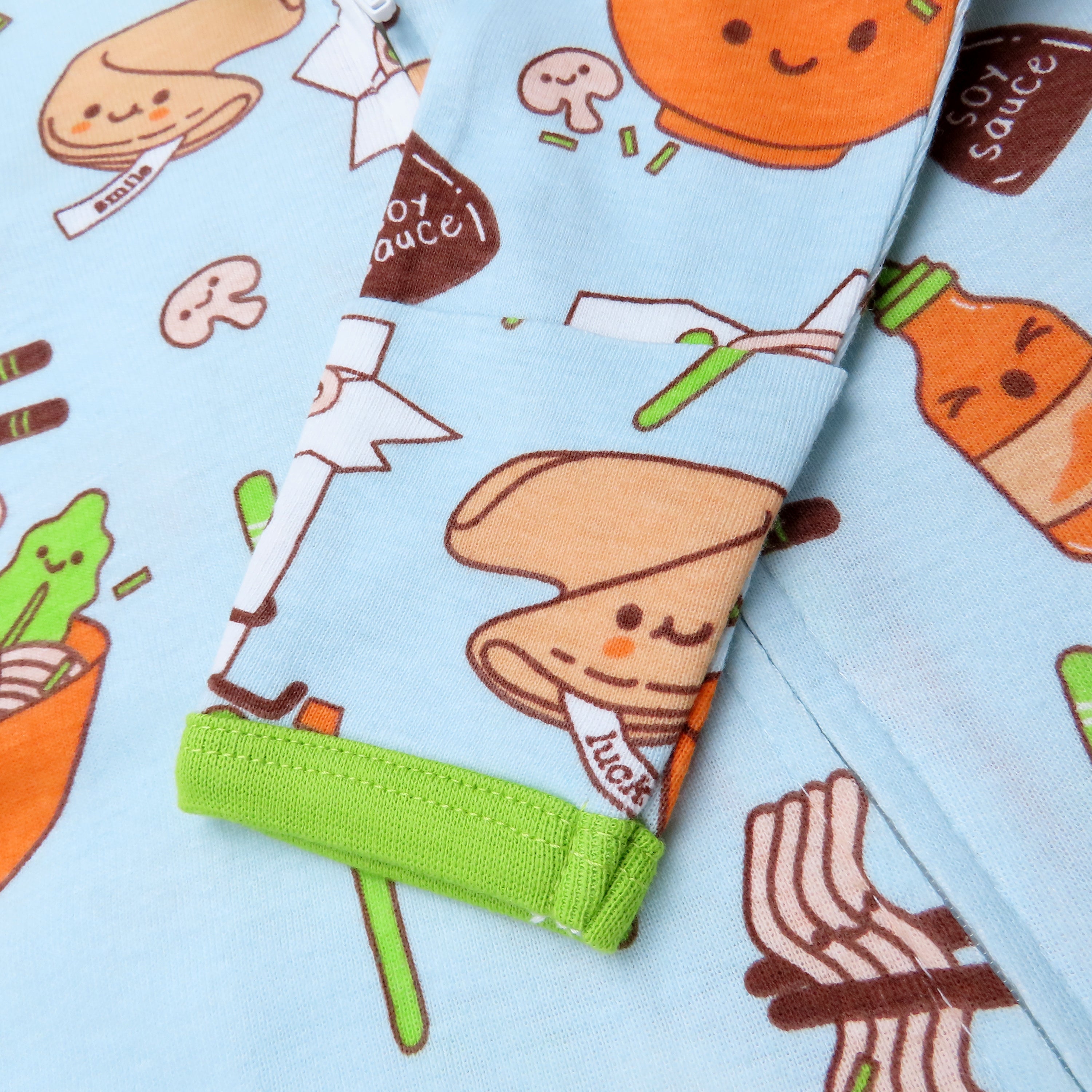 Organic Cotton Fun Foods Pajamas For Babies & Toddlers
