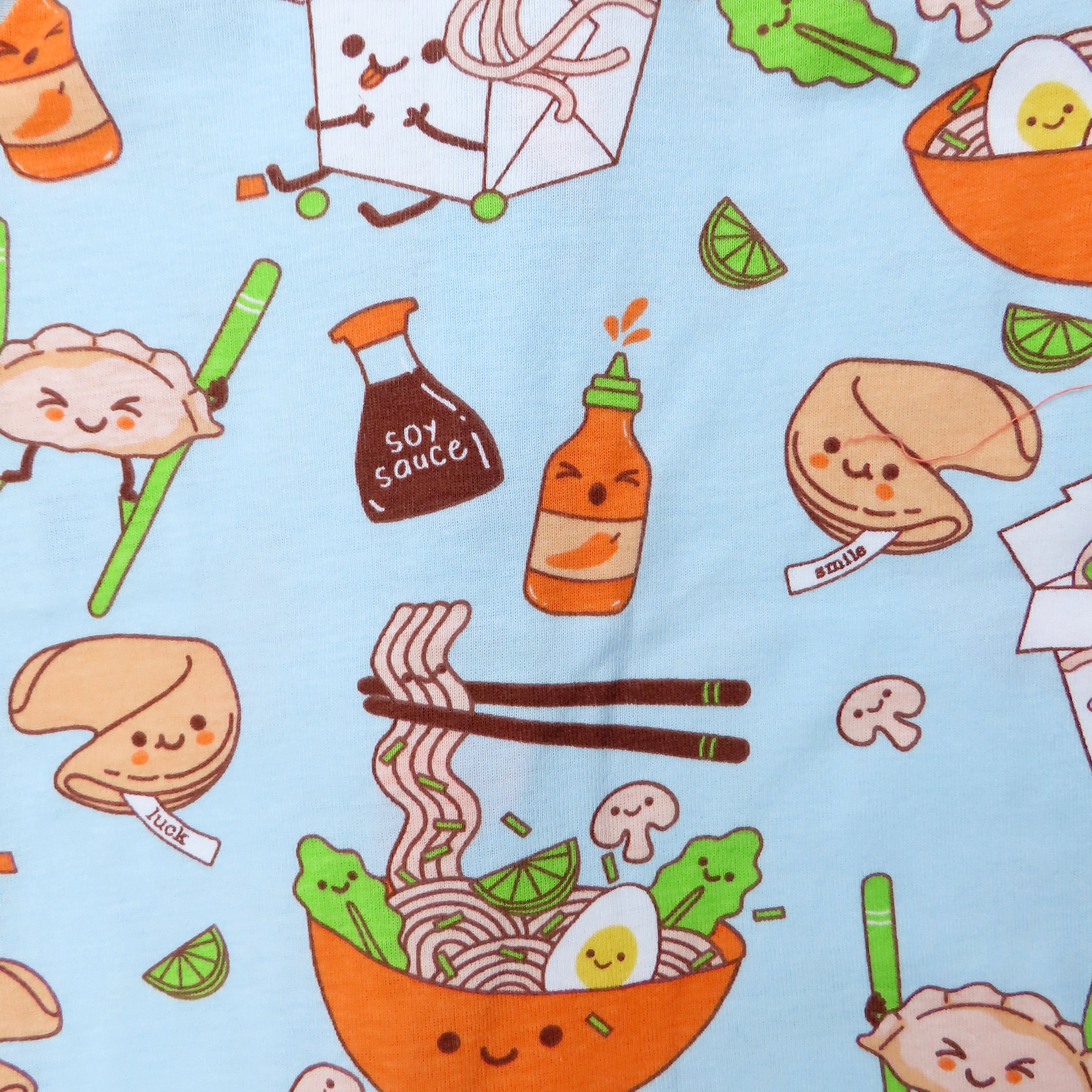 Organic Cotton Fun Foods Pajamas For Babies & Toddlers