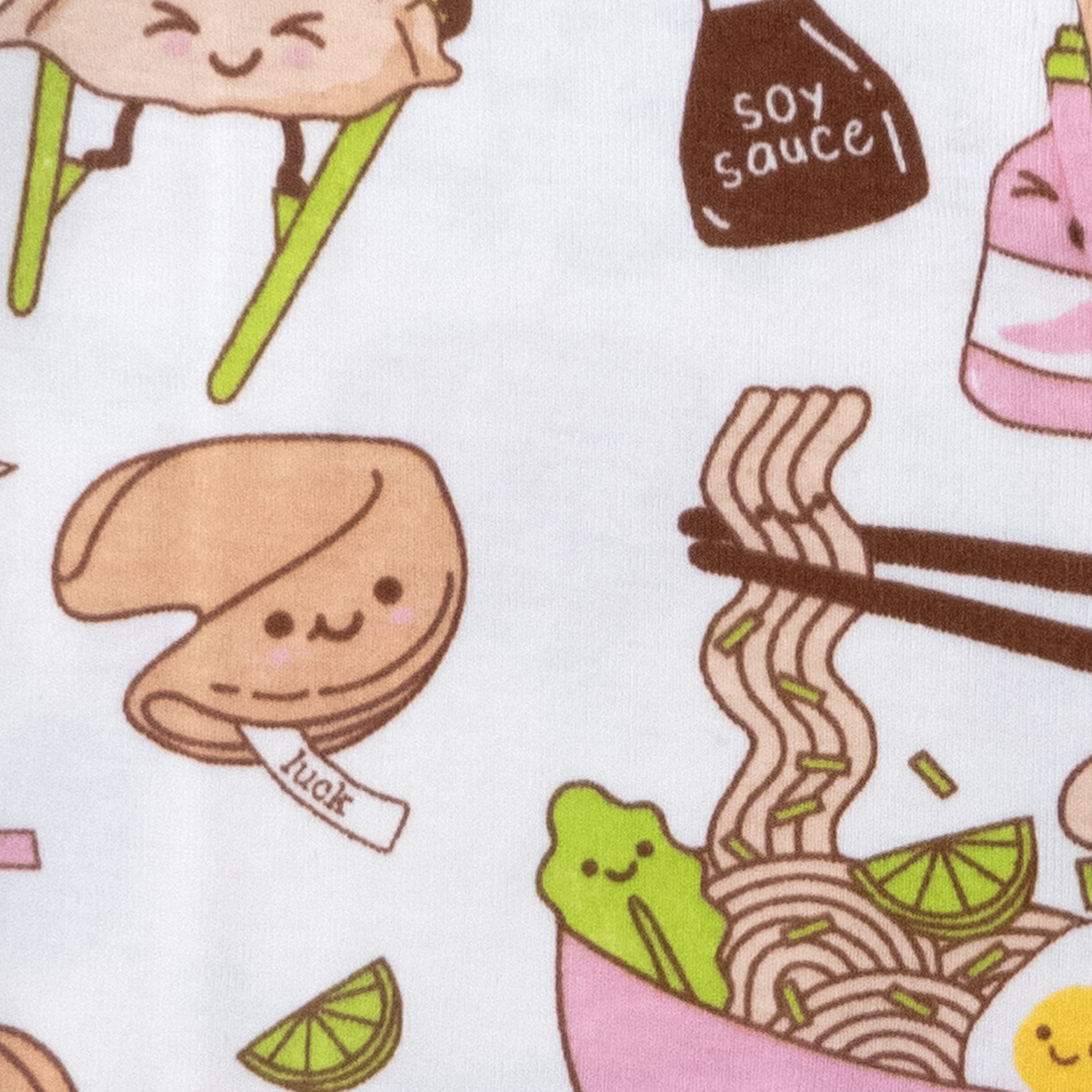 Organic Cotton Fun Foods Pajamas For Babies & Toddlers