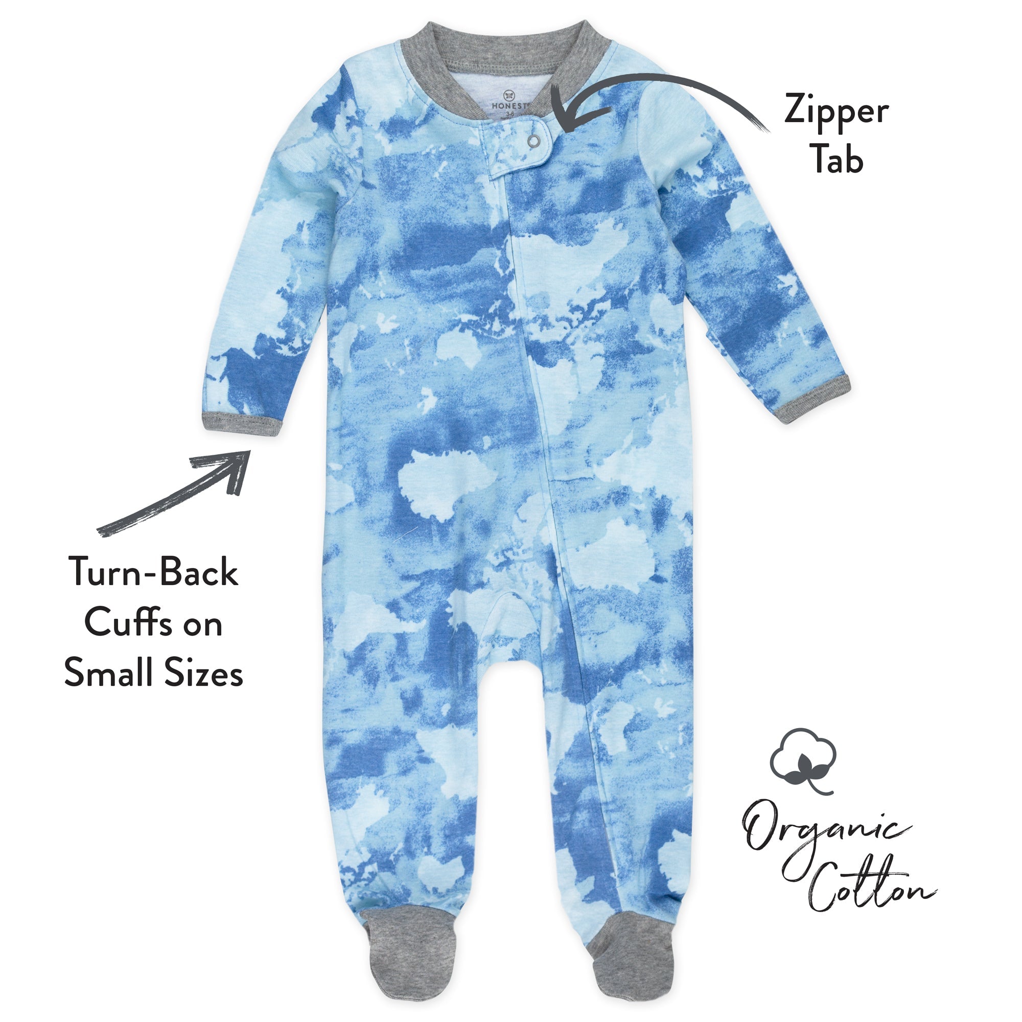Organic Cotton Sleep & Plays