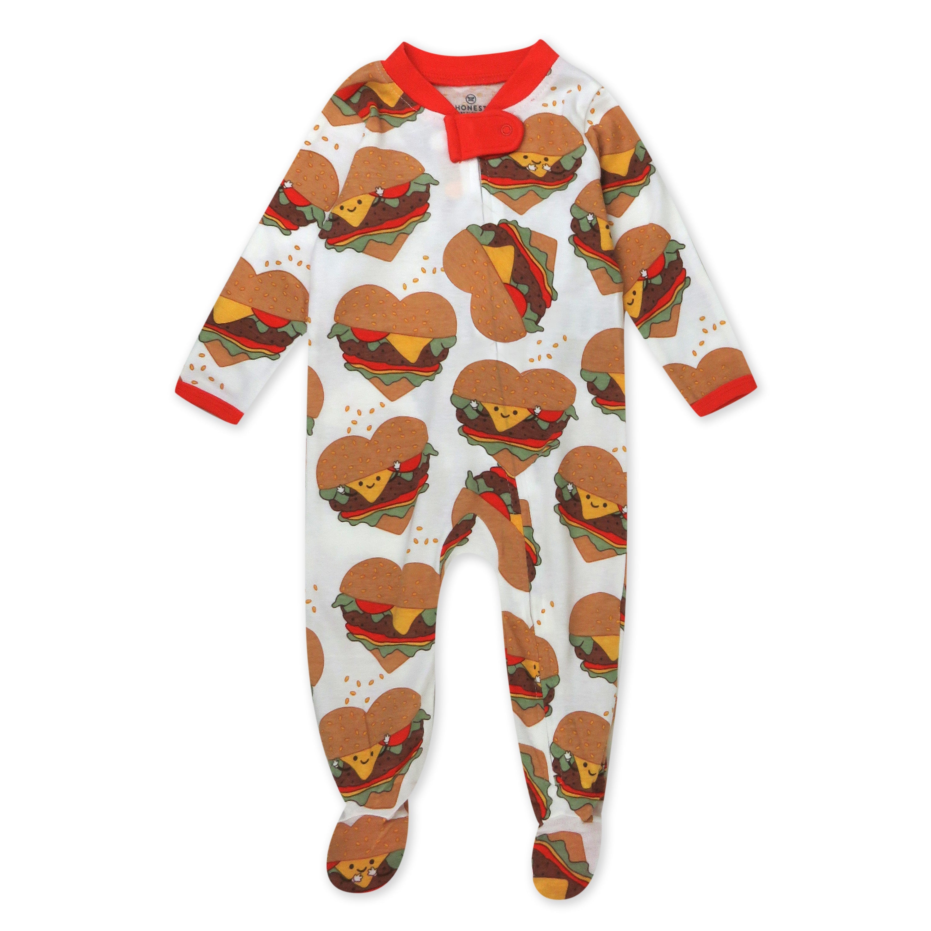 Organic Cotton Fun Foods Pajamas For Babies & Toddlers
