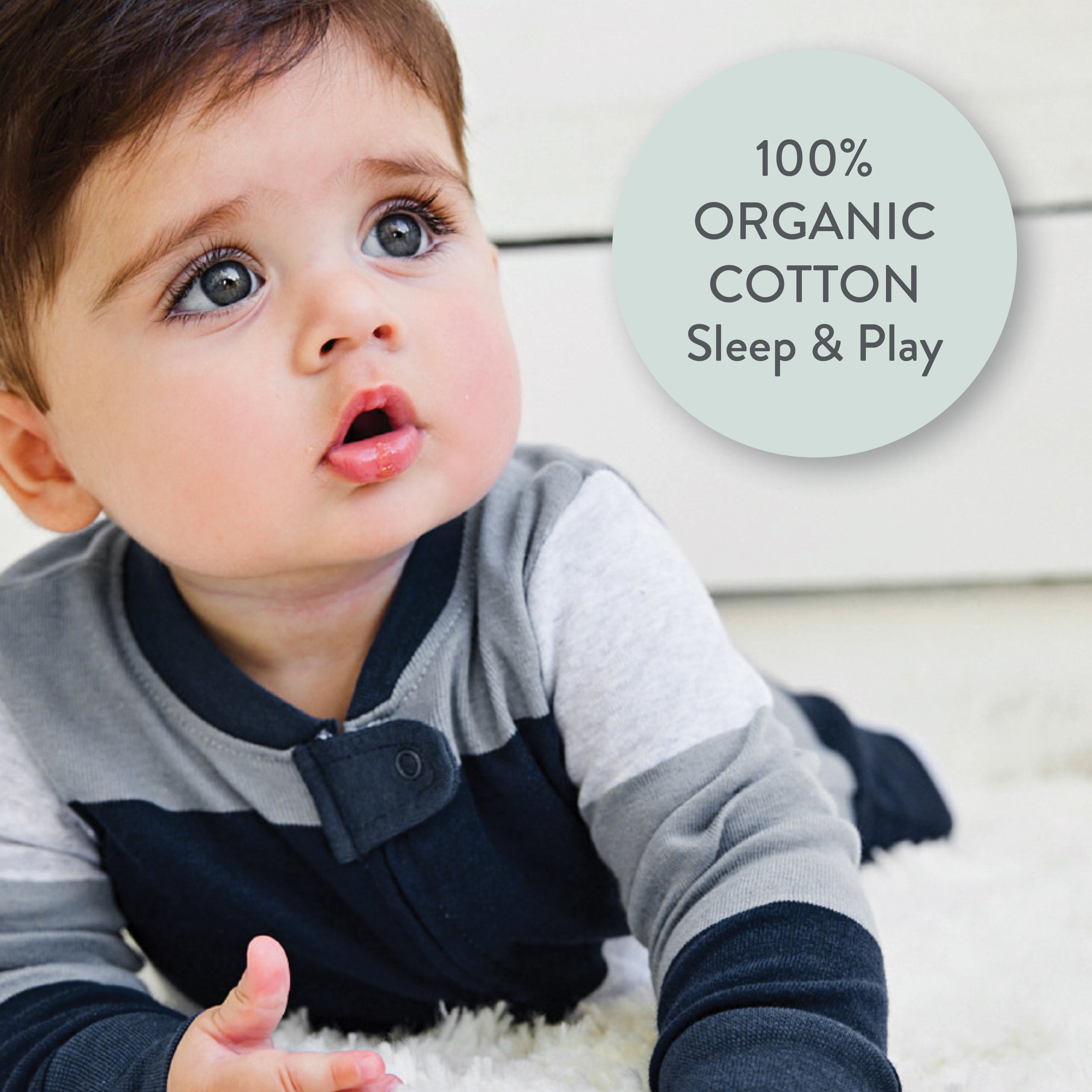 Organic Cotton Sleep & Plays
