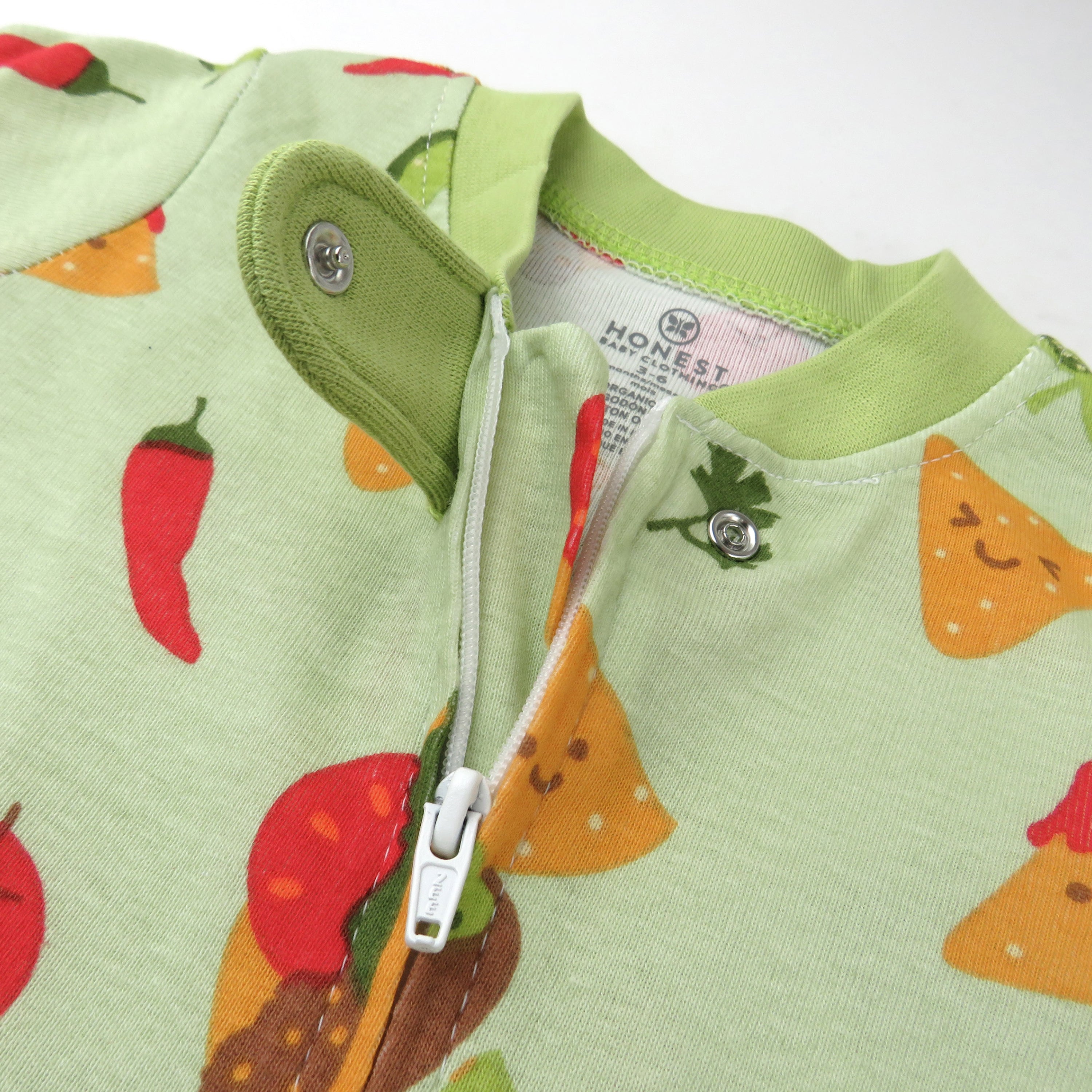 Organic Cotton Fun Foods Pajamas For Babies & Toddlers