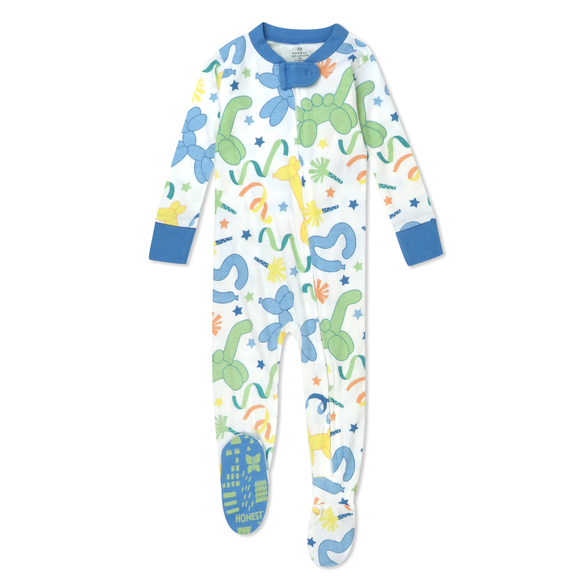 Organic Cotton Snug-Fit Footed Pajamas
