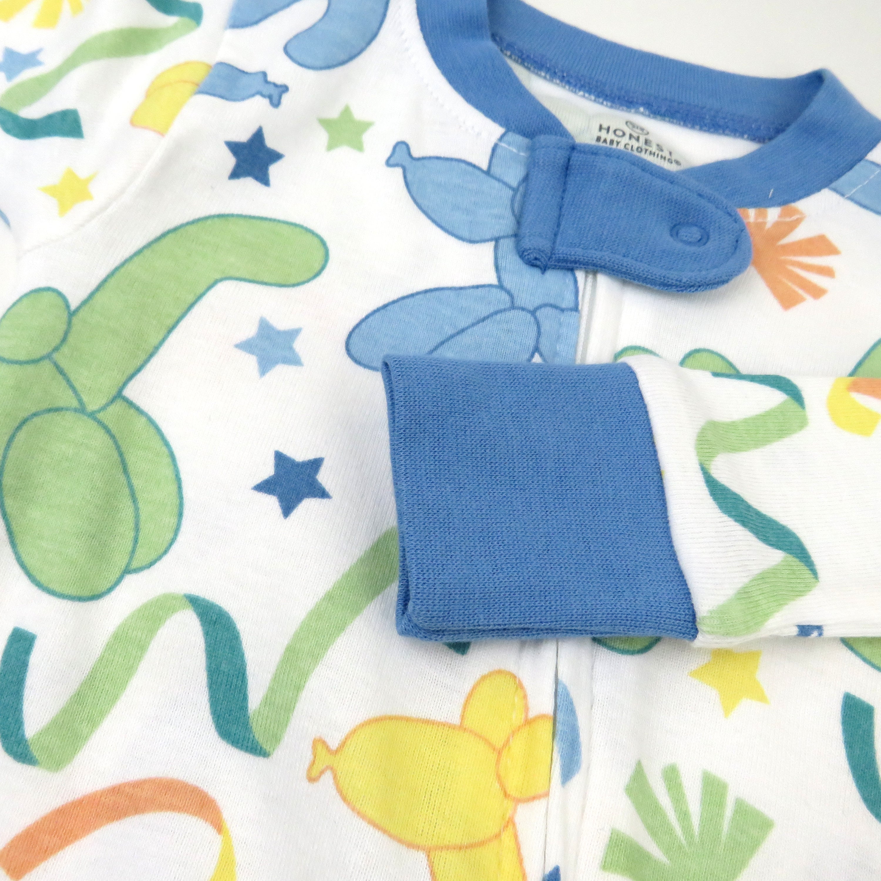 Organic Cotton Snug-Fit Footed Pajamas