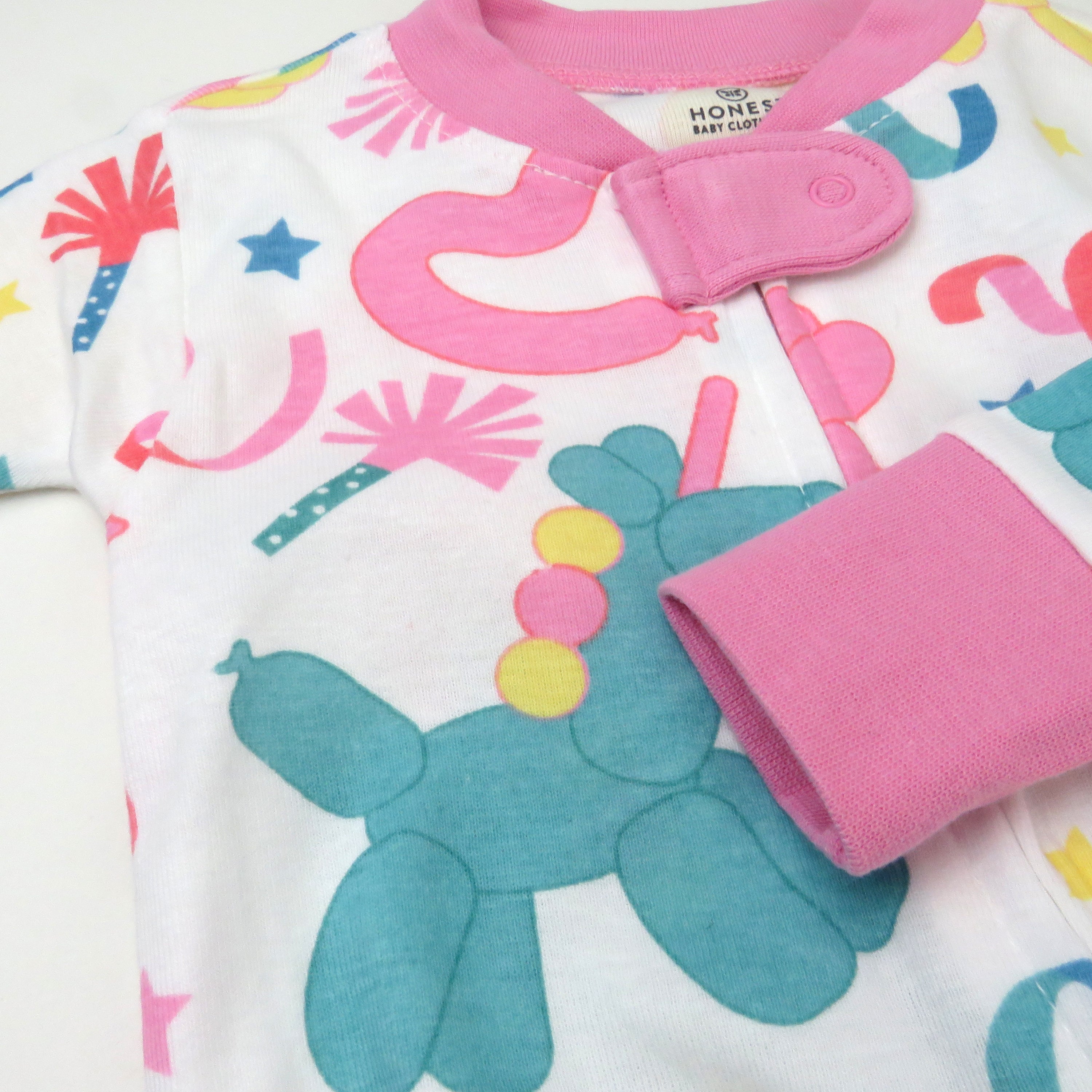 Organic Cotton Snug-Fit Footed Pajamas