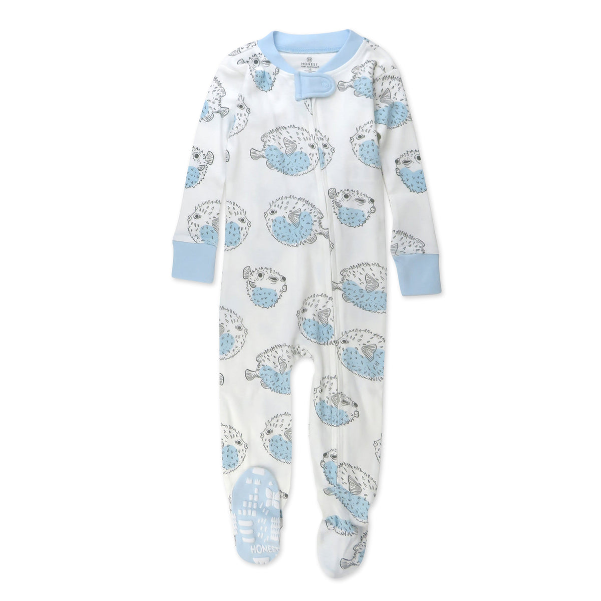 Organic Cotton Snug-Fit Footed Pajamas