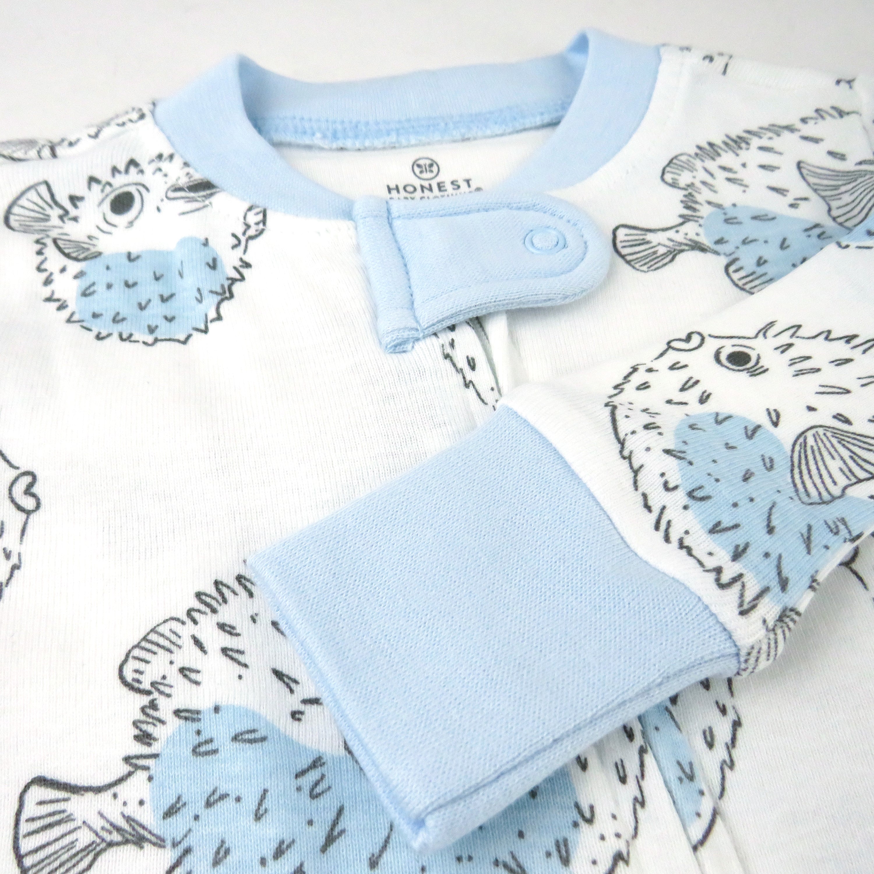 Organic Cotton Snug-Fit Footed Pajamas