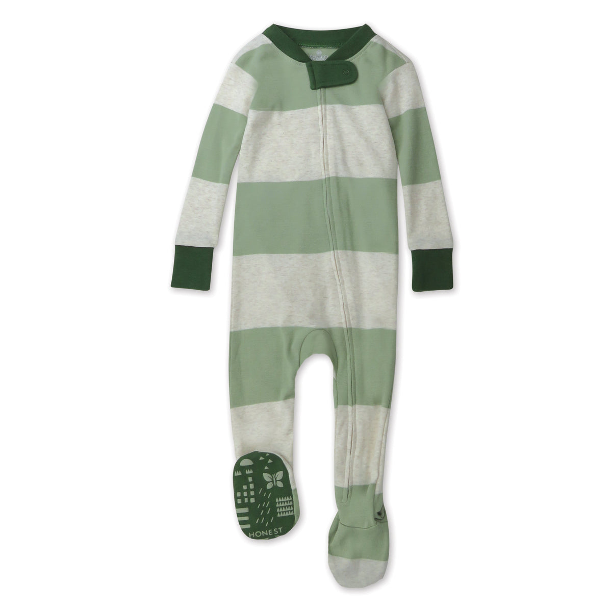 Organic Cotton Snug-Fit Footed Pajamas
