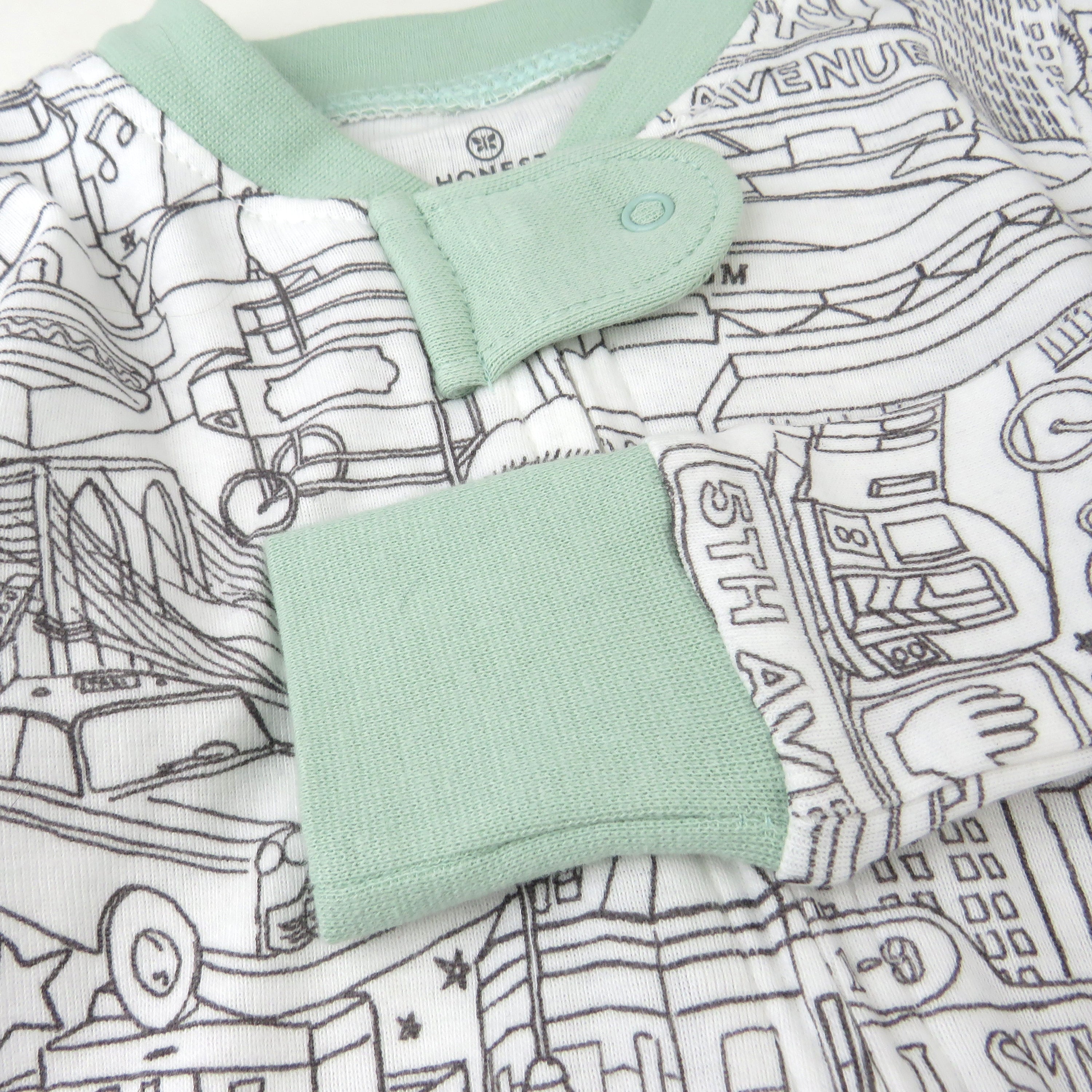 Organic Cotton Snug-Fit Footed Pajamas