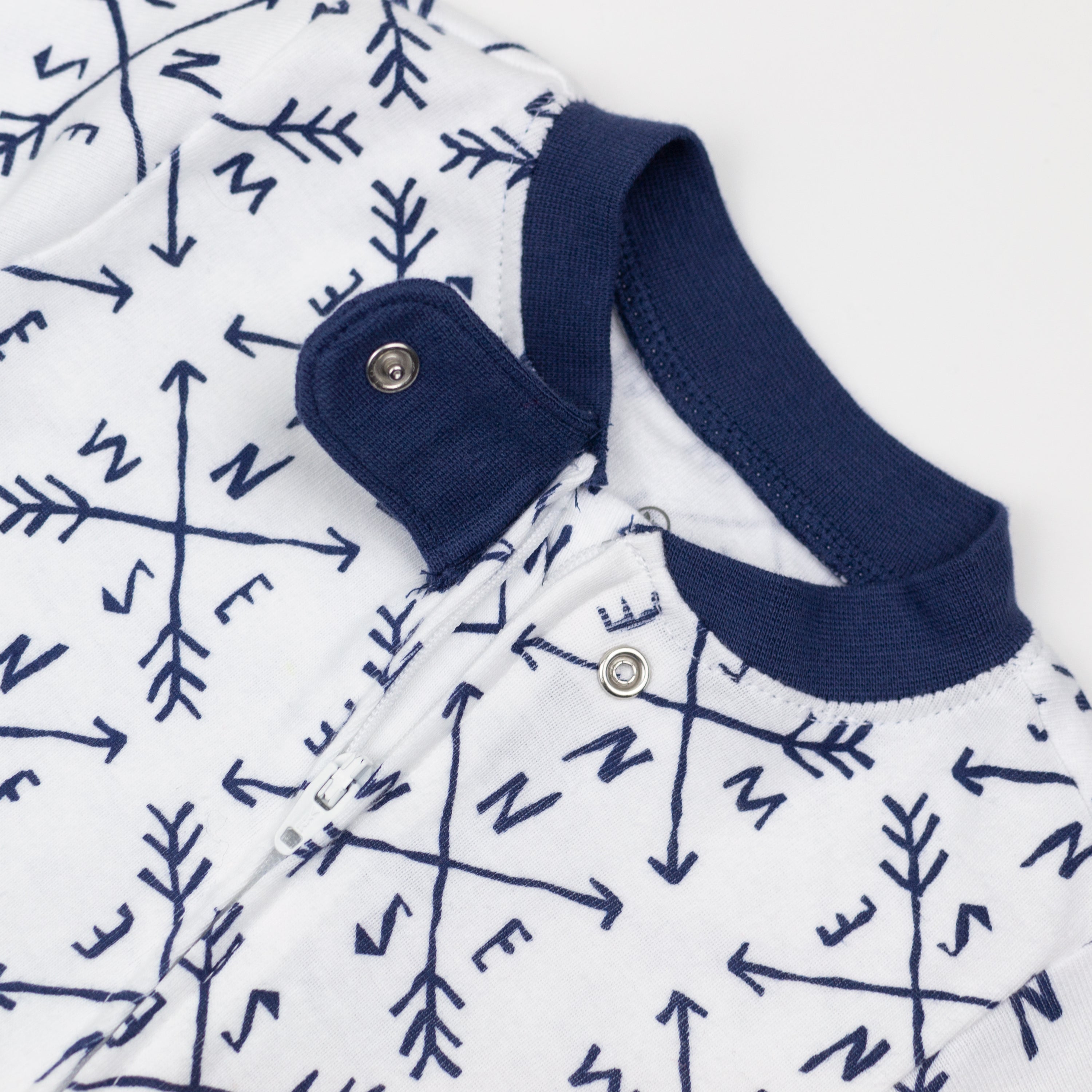 Organic Cotton Snug-Fit Footed Pajama