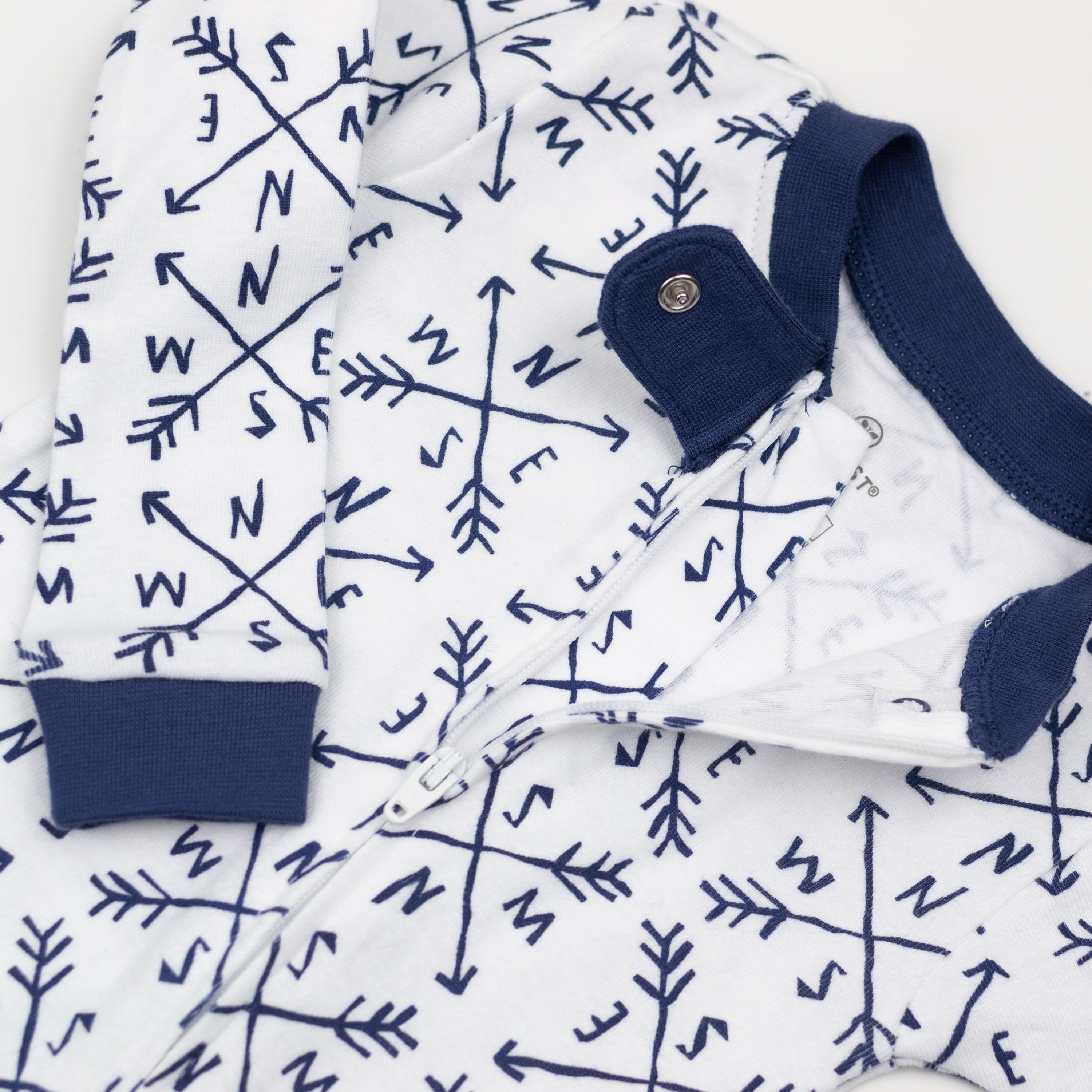 Organic Cotton Snug-Fit Footed Pajama