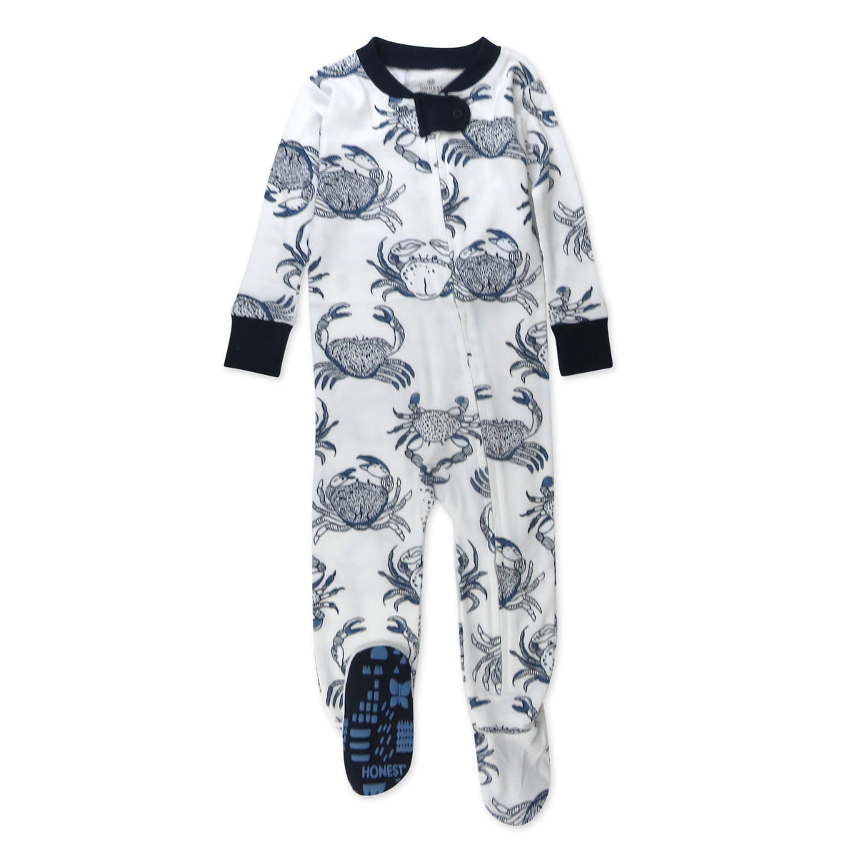 Organic Cotton Snug-Fit Footed Pajamas