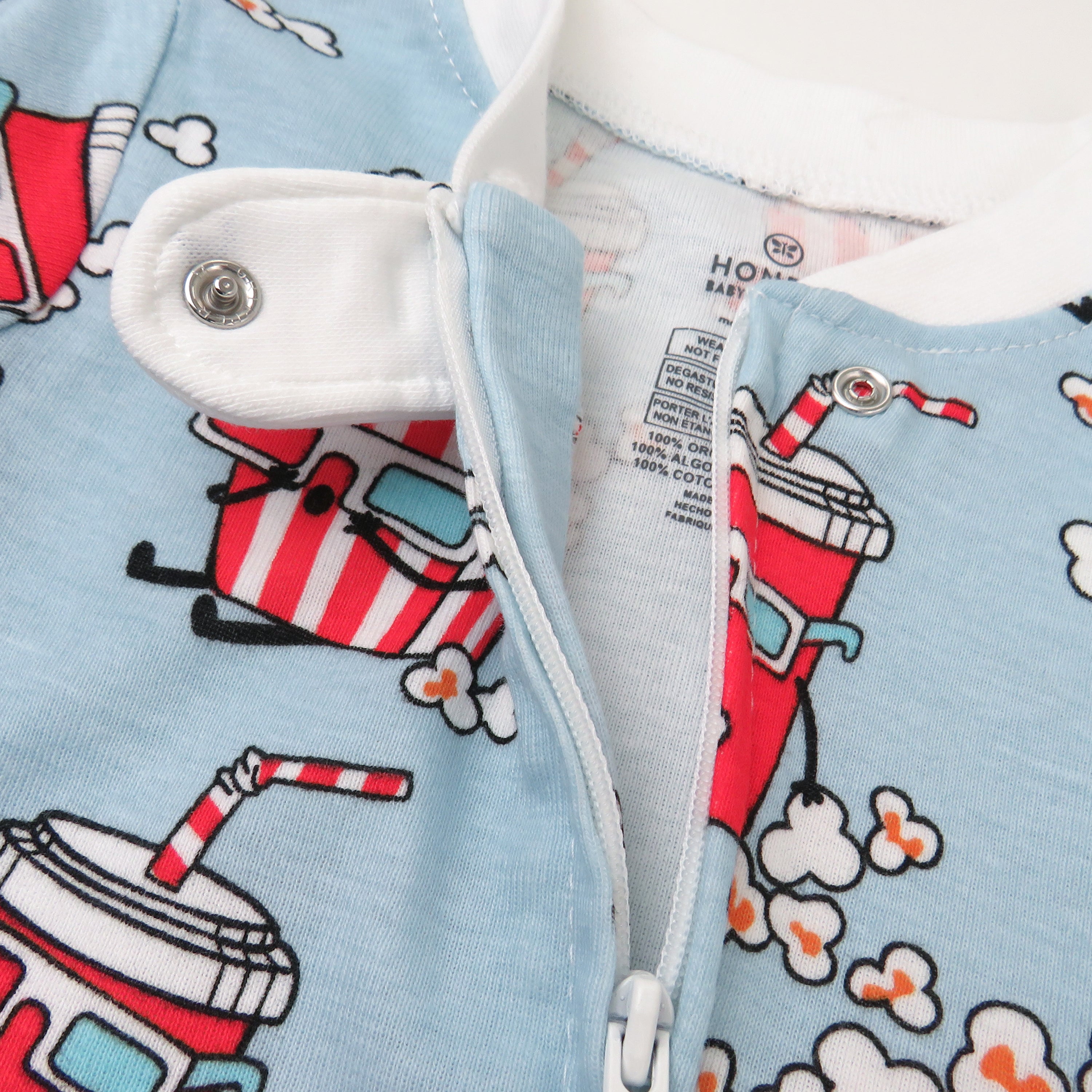 Organic Cotton Fun Foods Pajamas For Babies & Toddlers