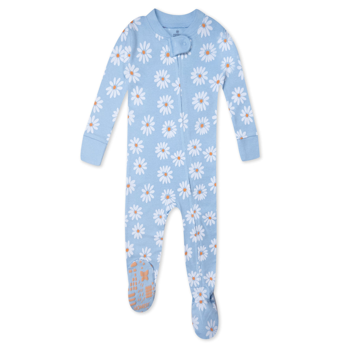Organic Cotton Snug-Fit Footed Pajamas