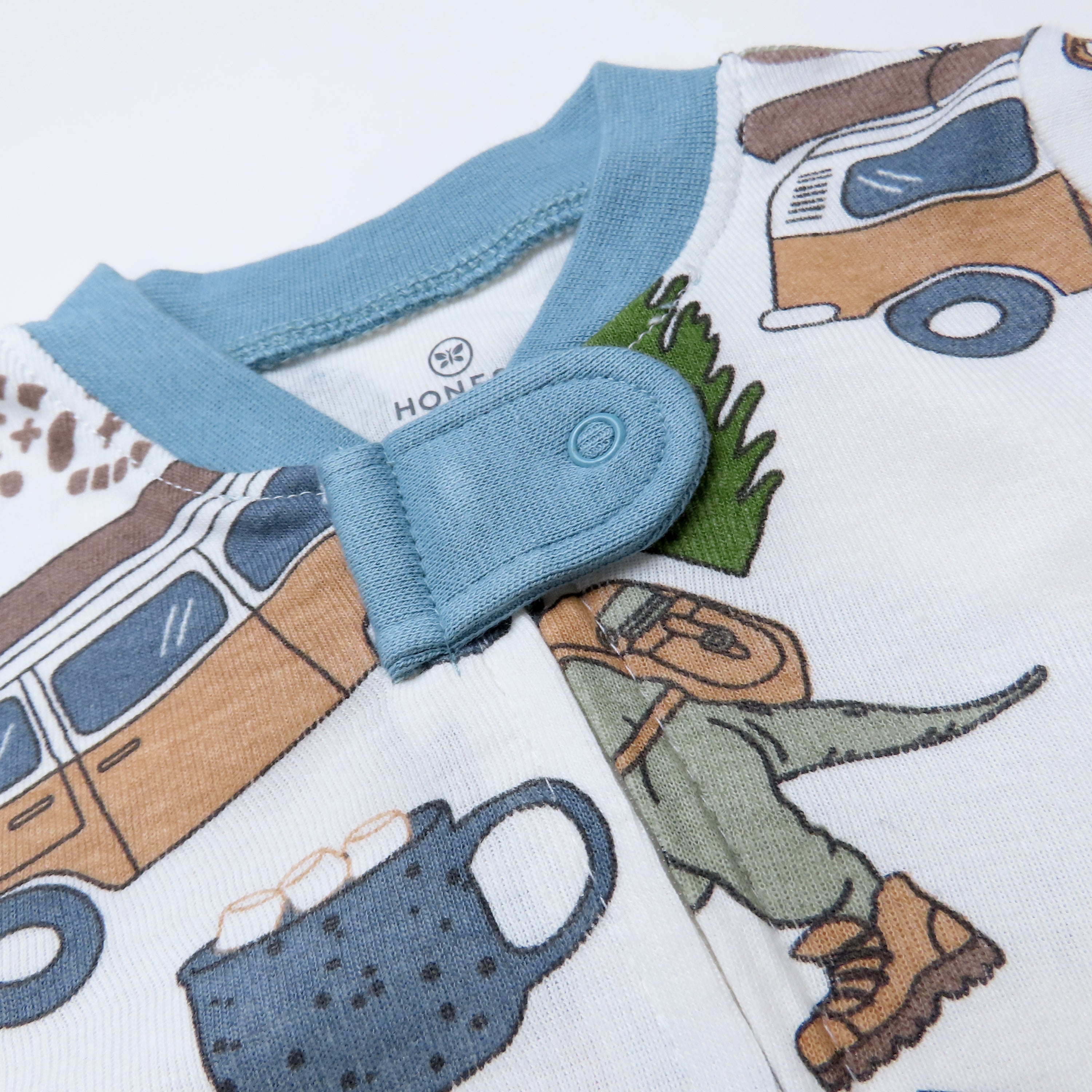 Organic Cotton Snug-Fit Footed Pajamas