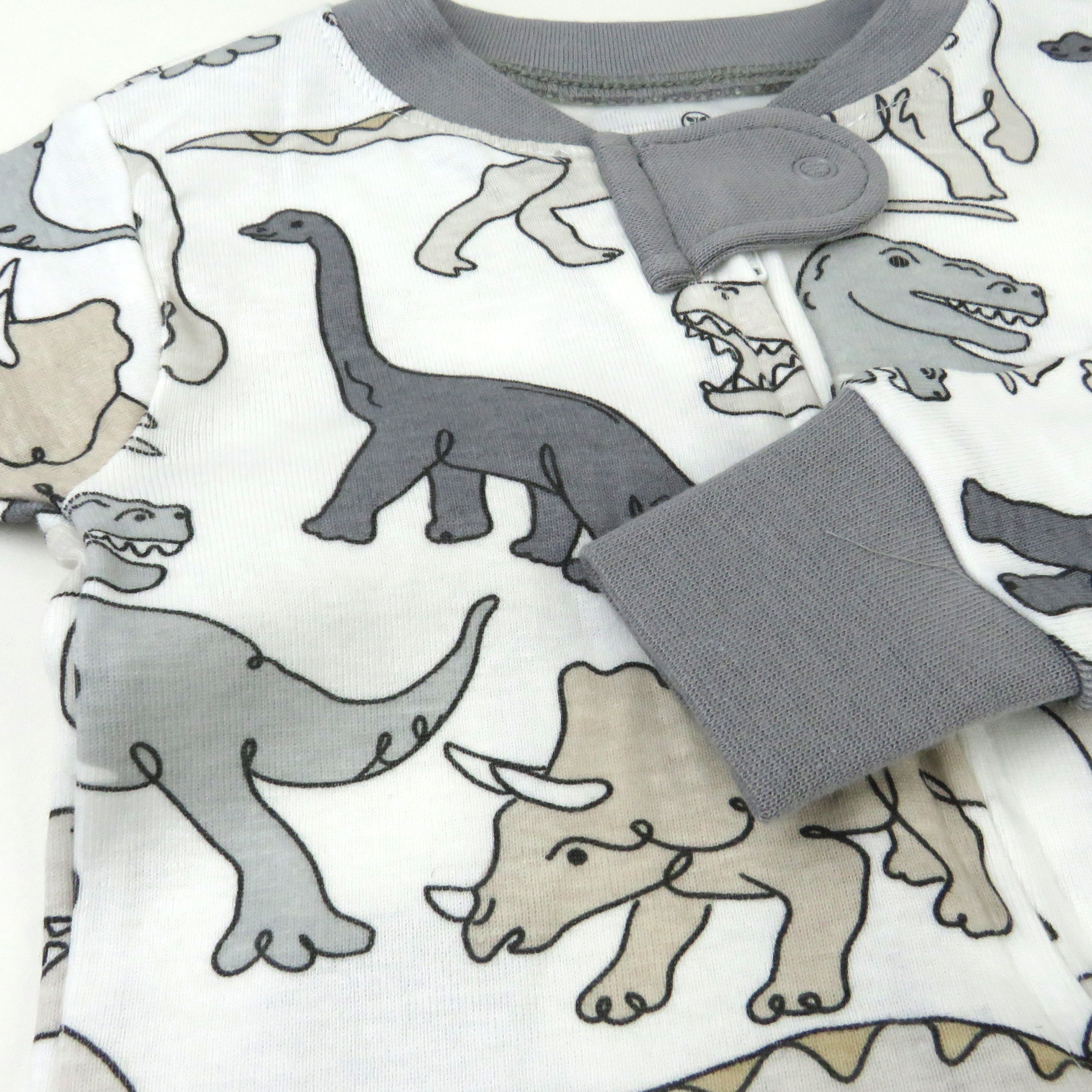 Organic Cotton Snug-Fit Footed Pajamas