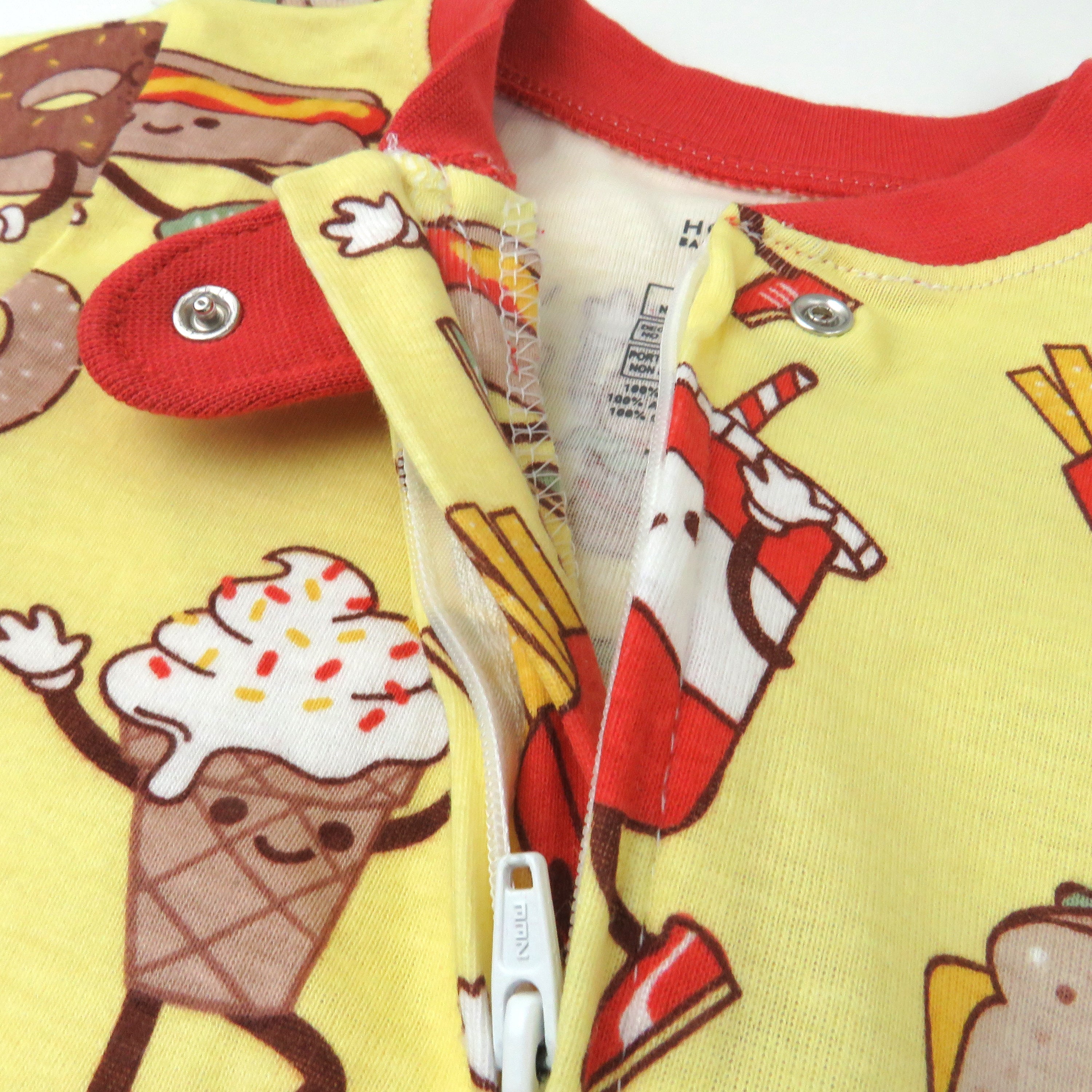Organic Cotton Fun Foods Pajamas For Babies & Toddlers