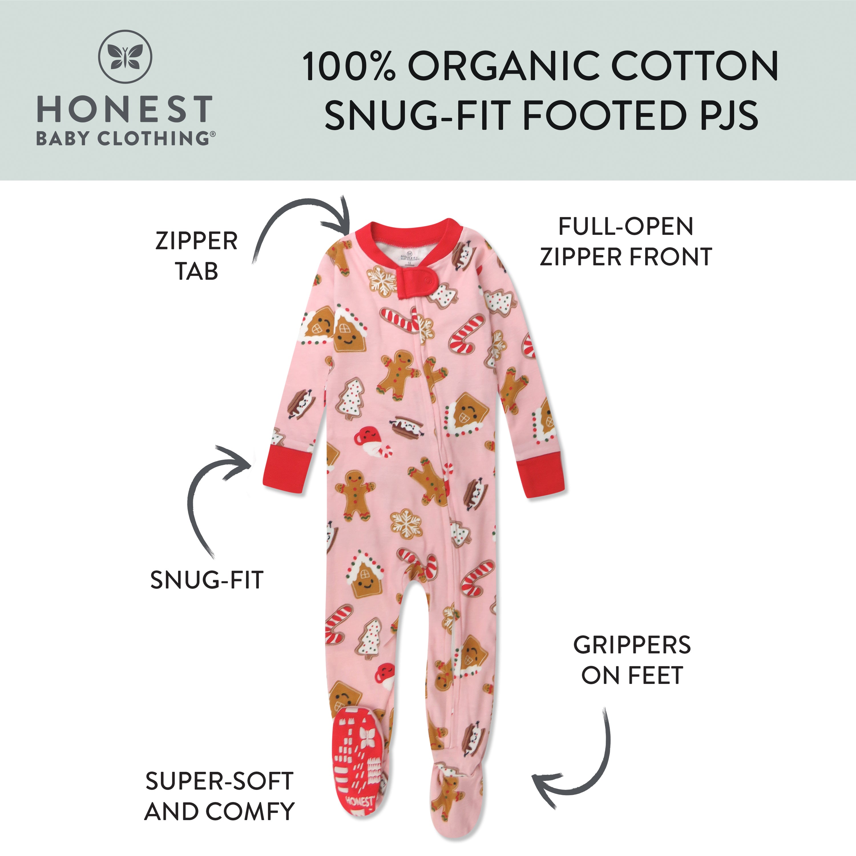Organic Cotton Holiday Pajamas