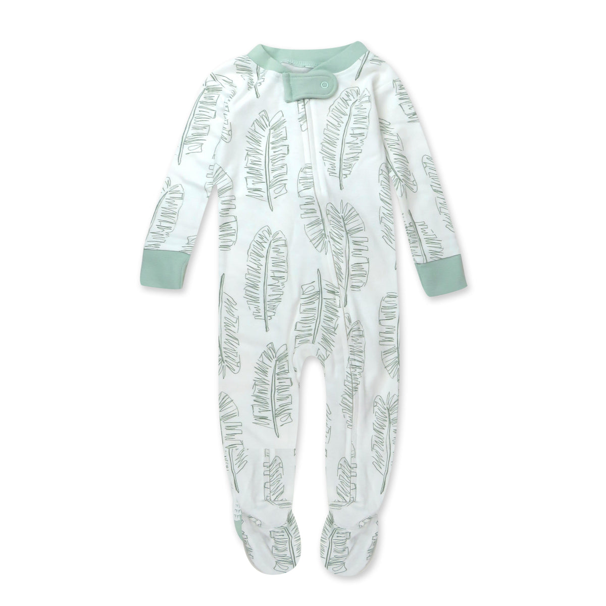 Organic Cotton Snug-Fit Footed Pajamas