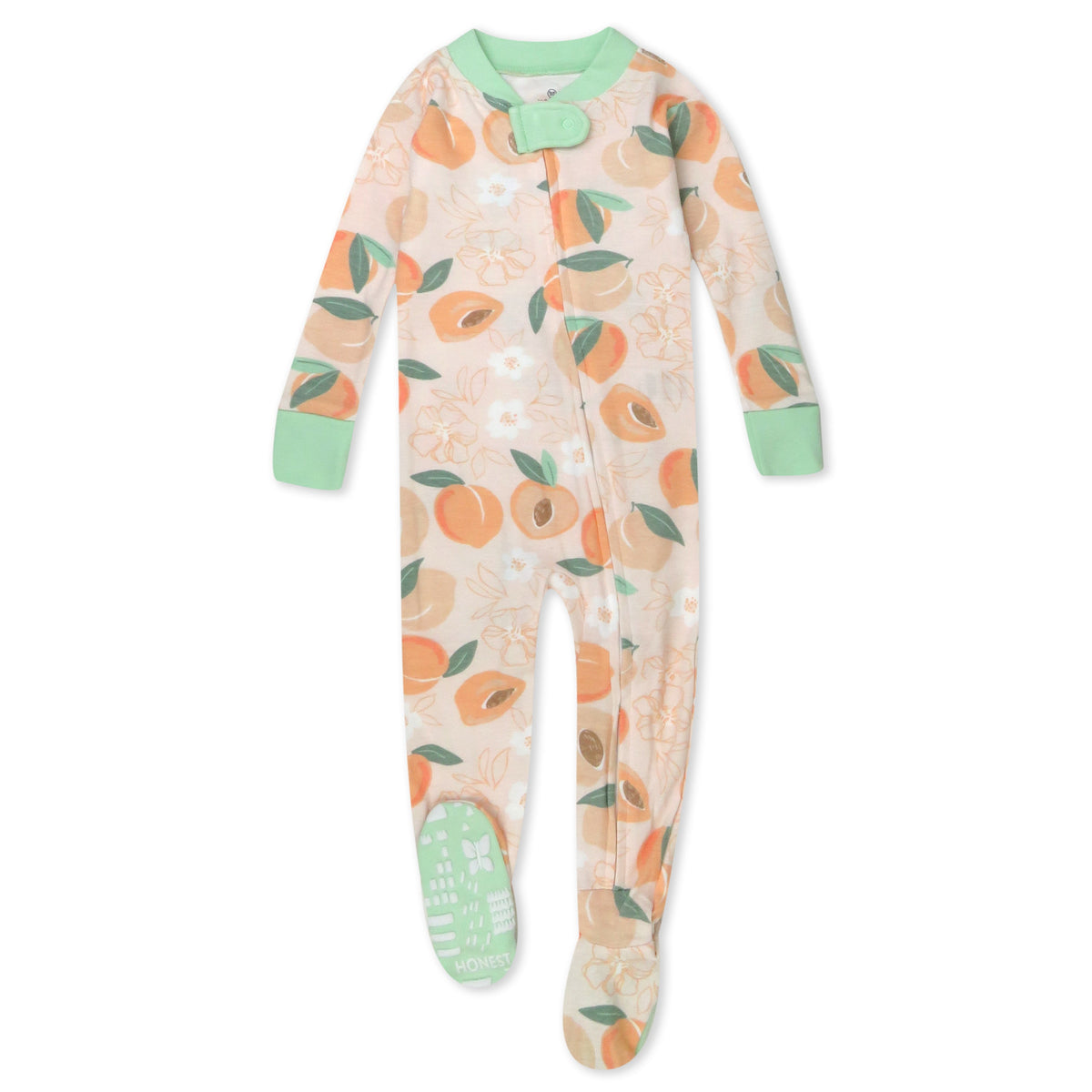 Organic Cotton Snug-Fit Footed Pajamas