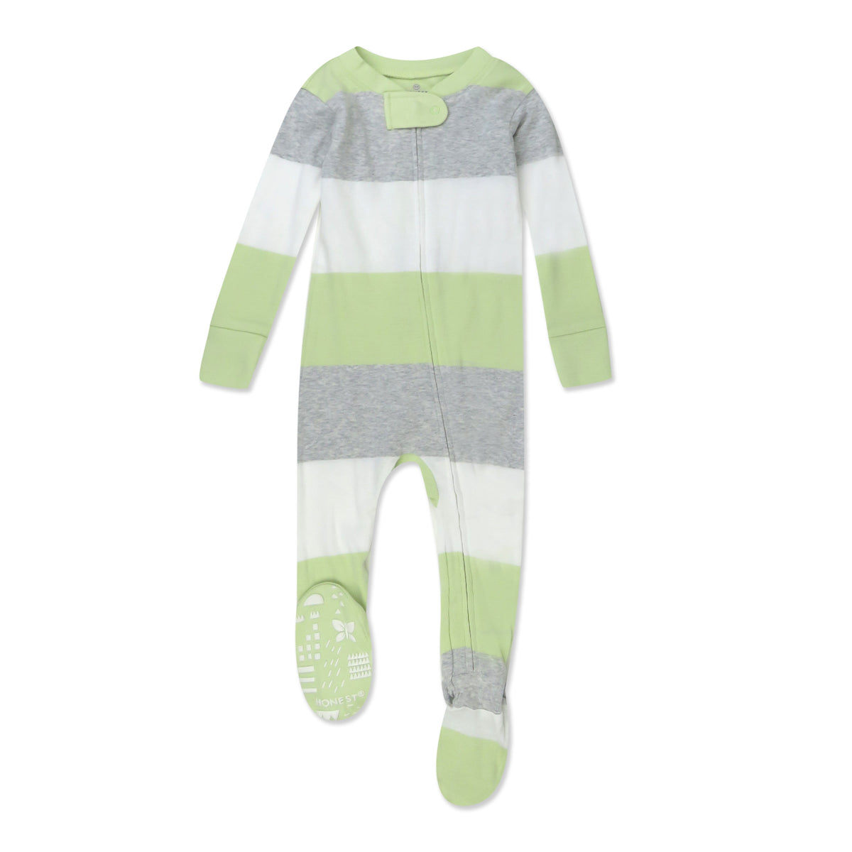 Organic Cotton Snug-Fit Footed Pajamas