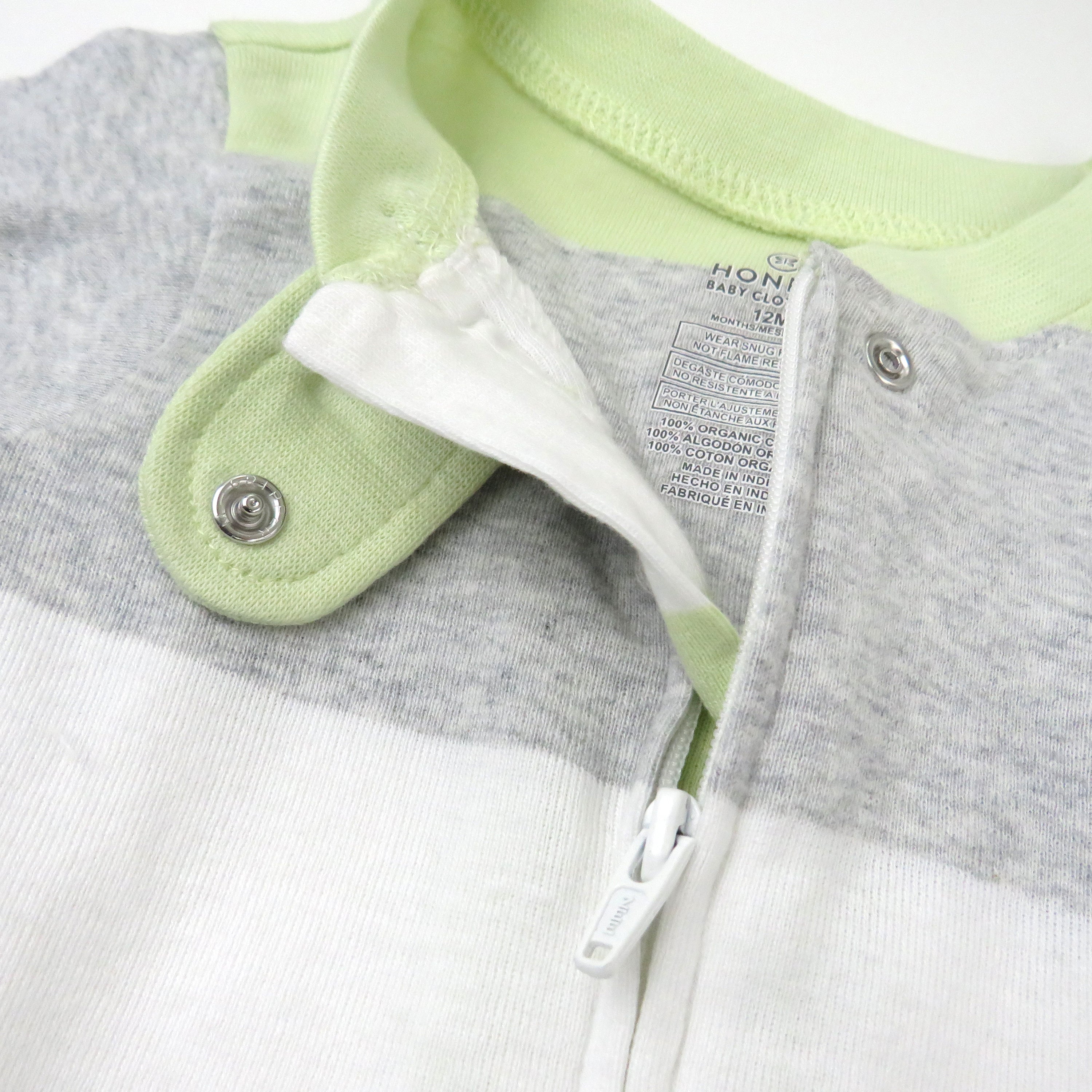 Organic Cotton Snug-Fit Footed Pajamas