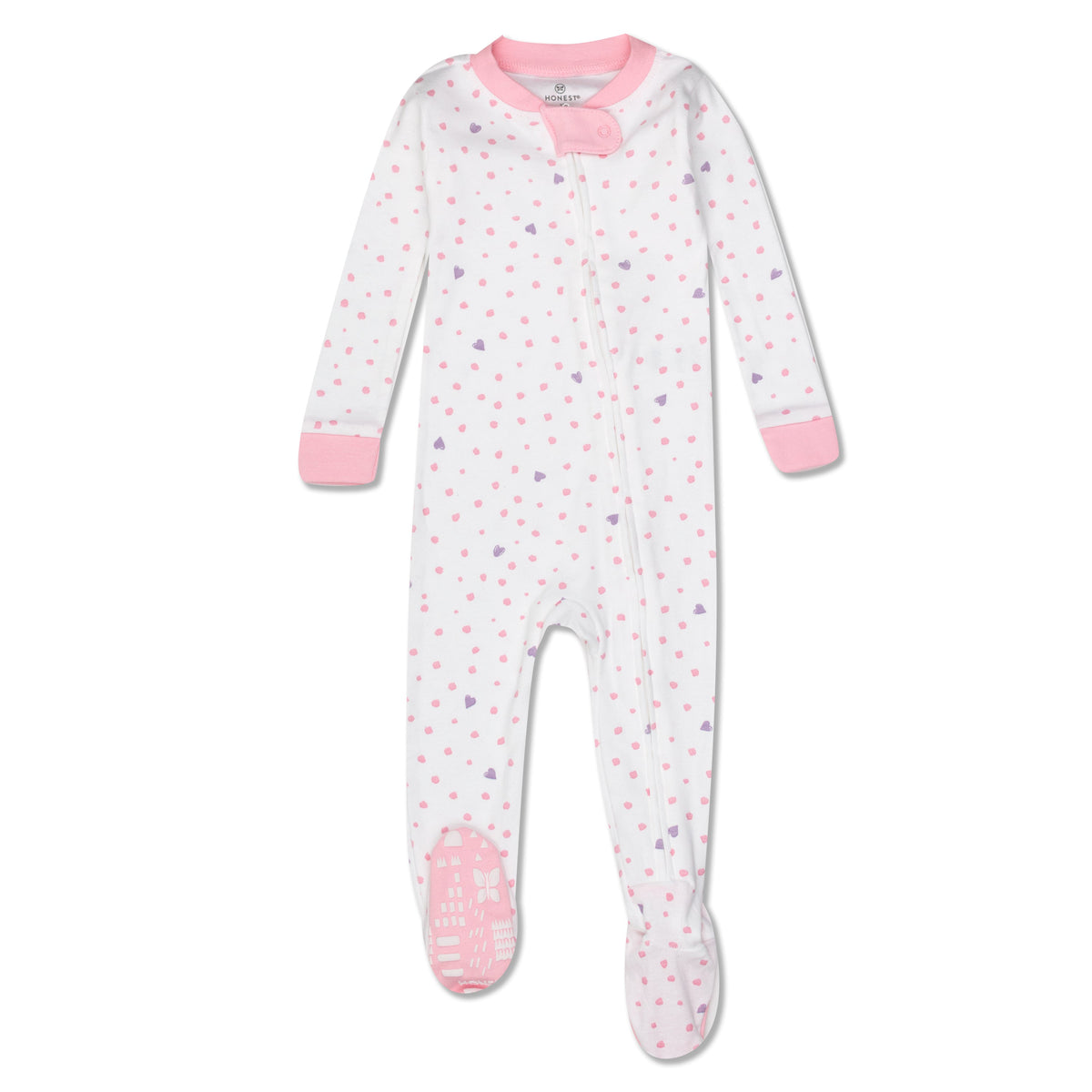 Organic Cotton Snug-Fit Footed Pajamas