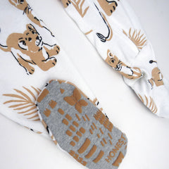 Organic Cotton Snug-Fit Footed Pajamas