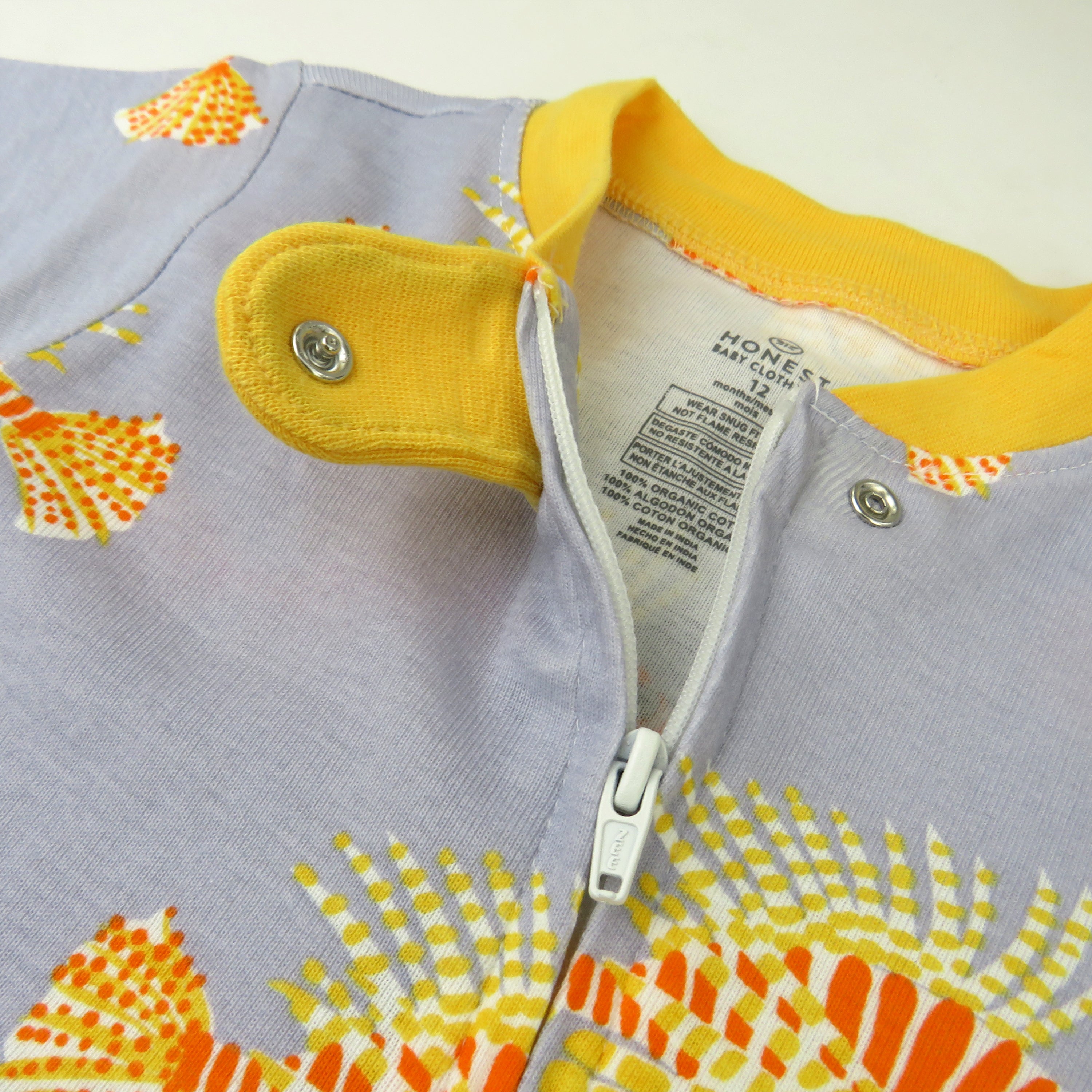 Organic Cotton Snug-Fit Footed Pajamas