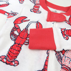 Organic Cotton Snug-Fit Footed Pajamas