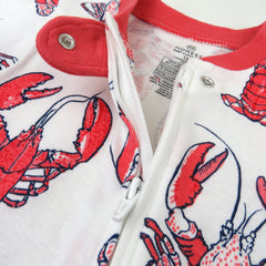 Organic Cotton Snug-Fit Footed Pajamas