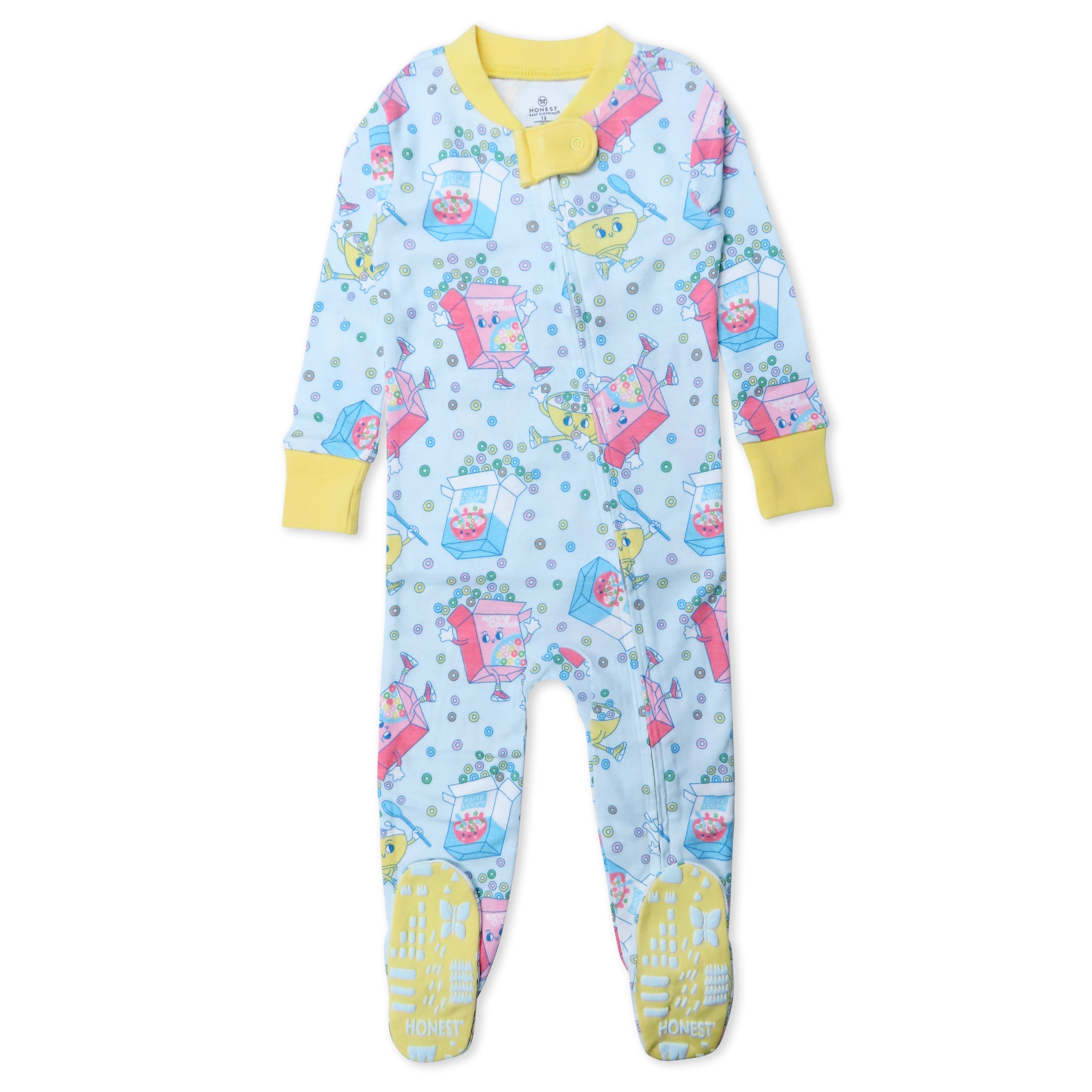 Organic Cotton Fun Foods Pajamas For Babies & Toddlers