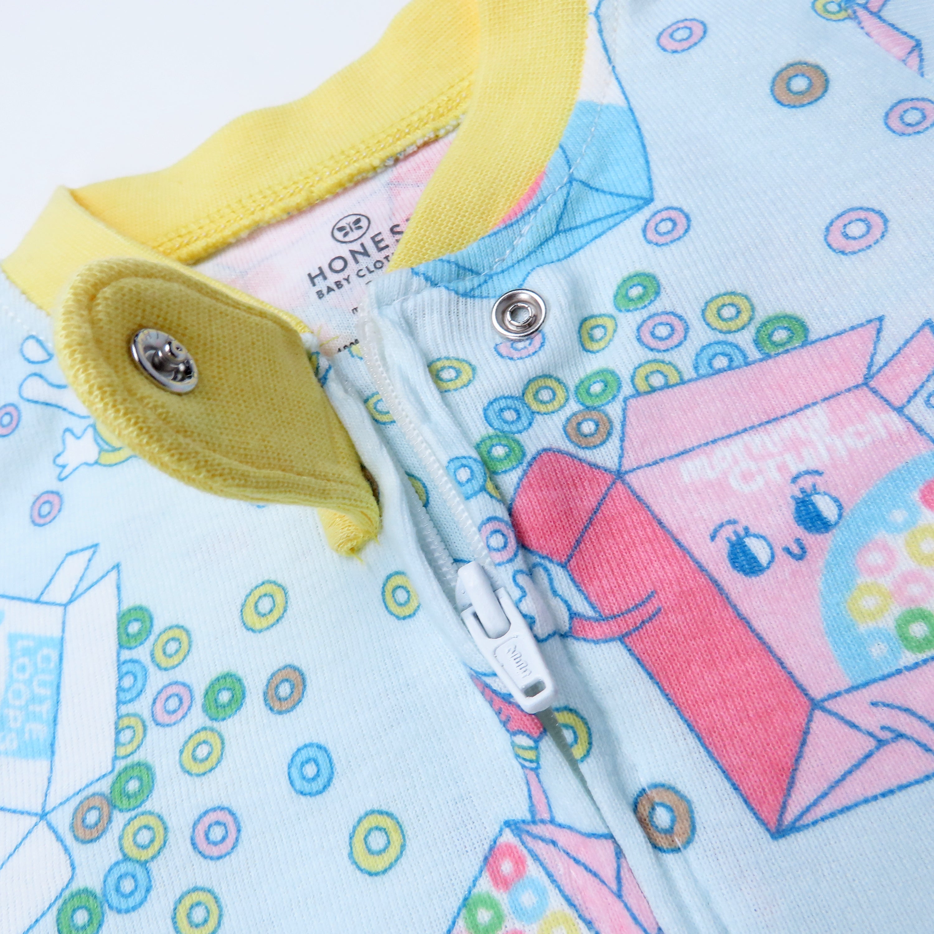 Organic Cotton Fun Foods Pajamas For Babies & Toddlers