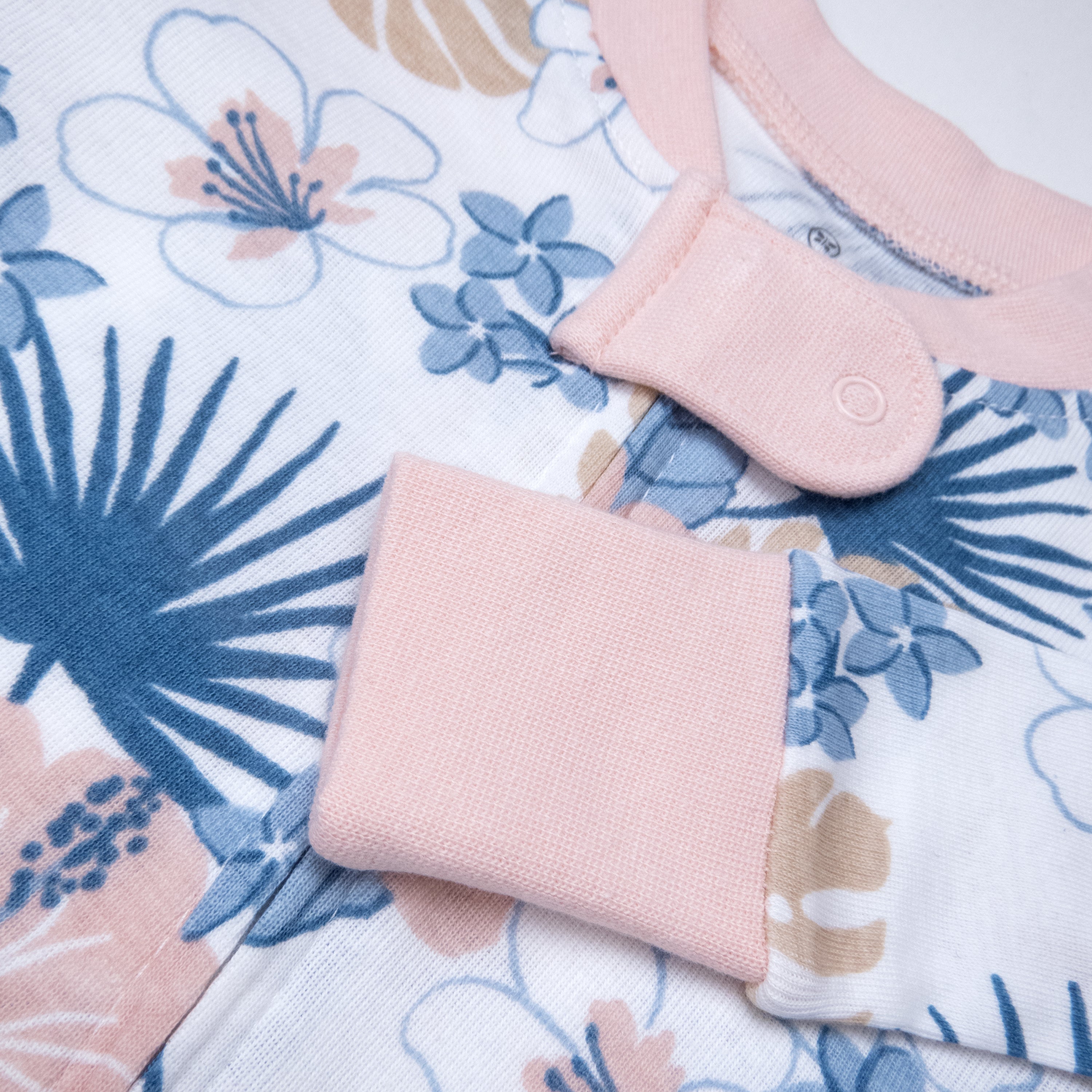 Organic Cotton Snug-Fit Footed Pajamas