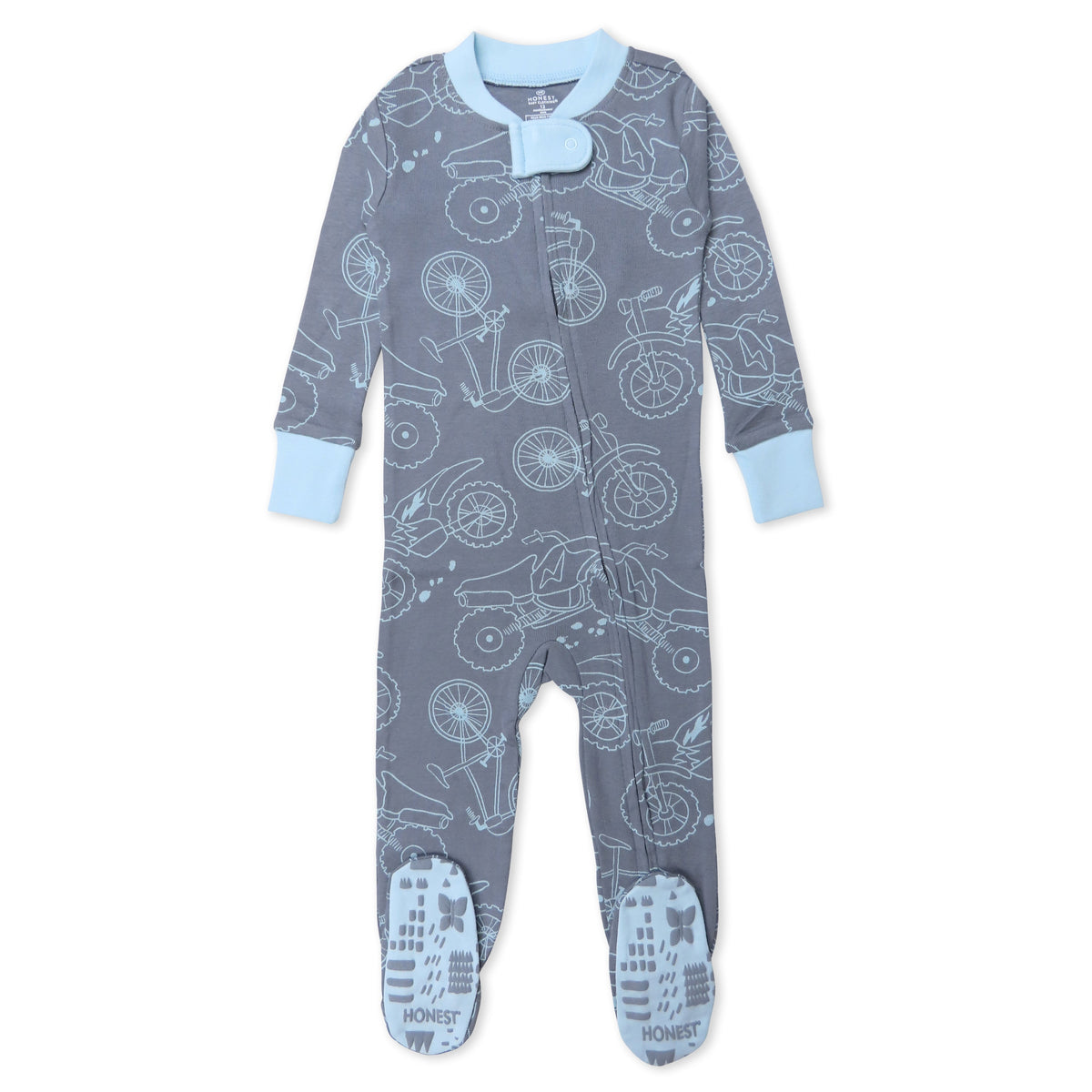 Organic Cotton Snug-Fit Footed Pajamas