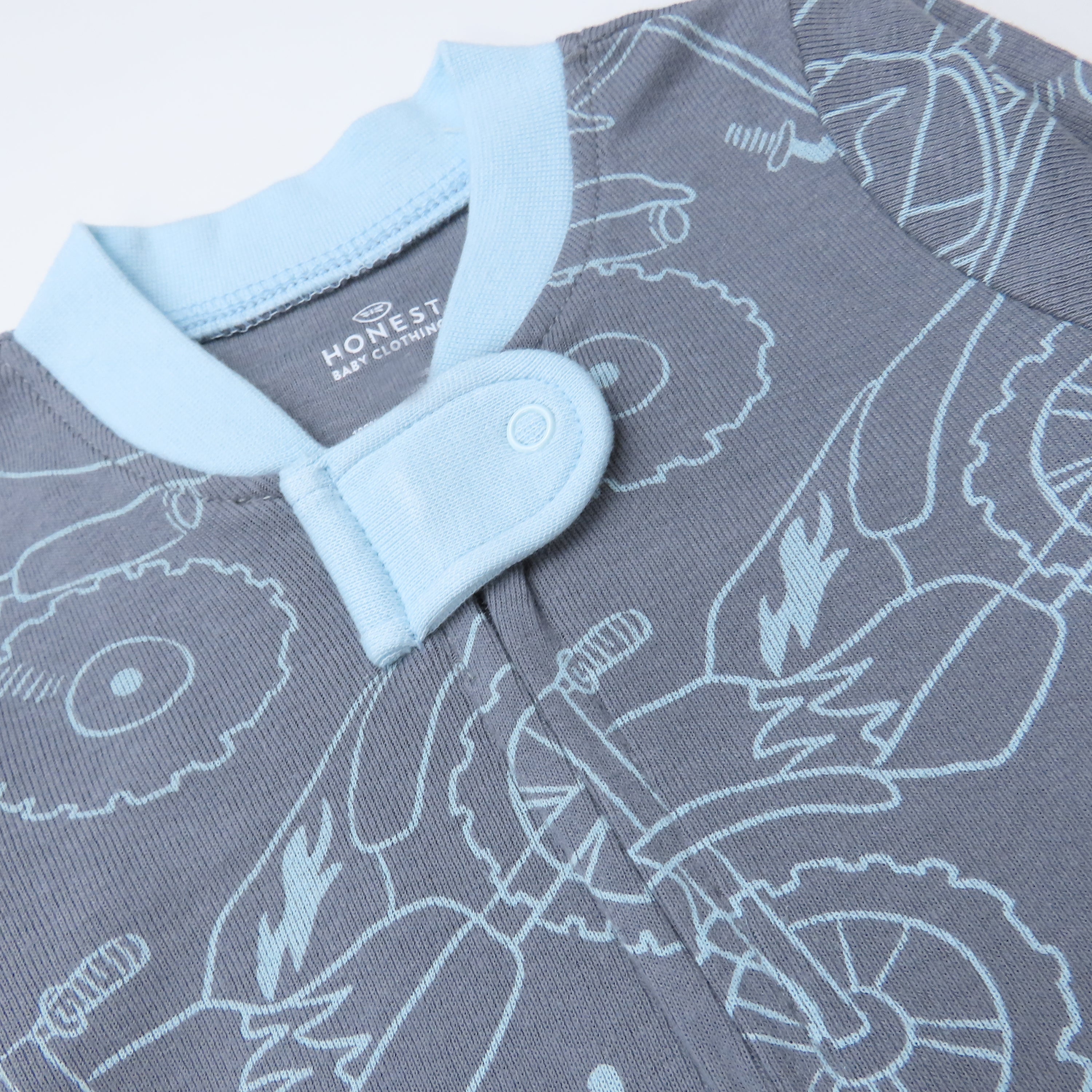 Organic Cotton Snug-Fit Footed Pajamas