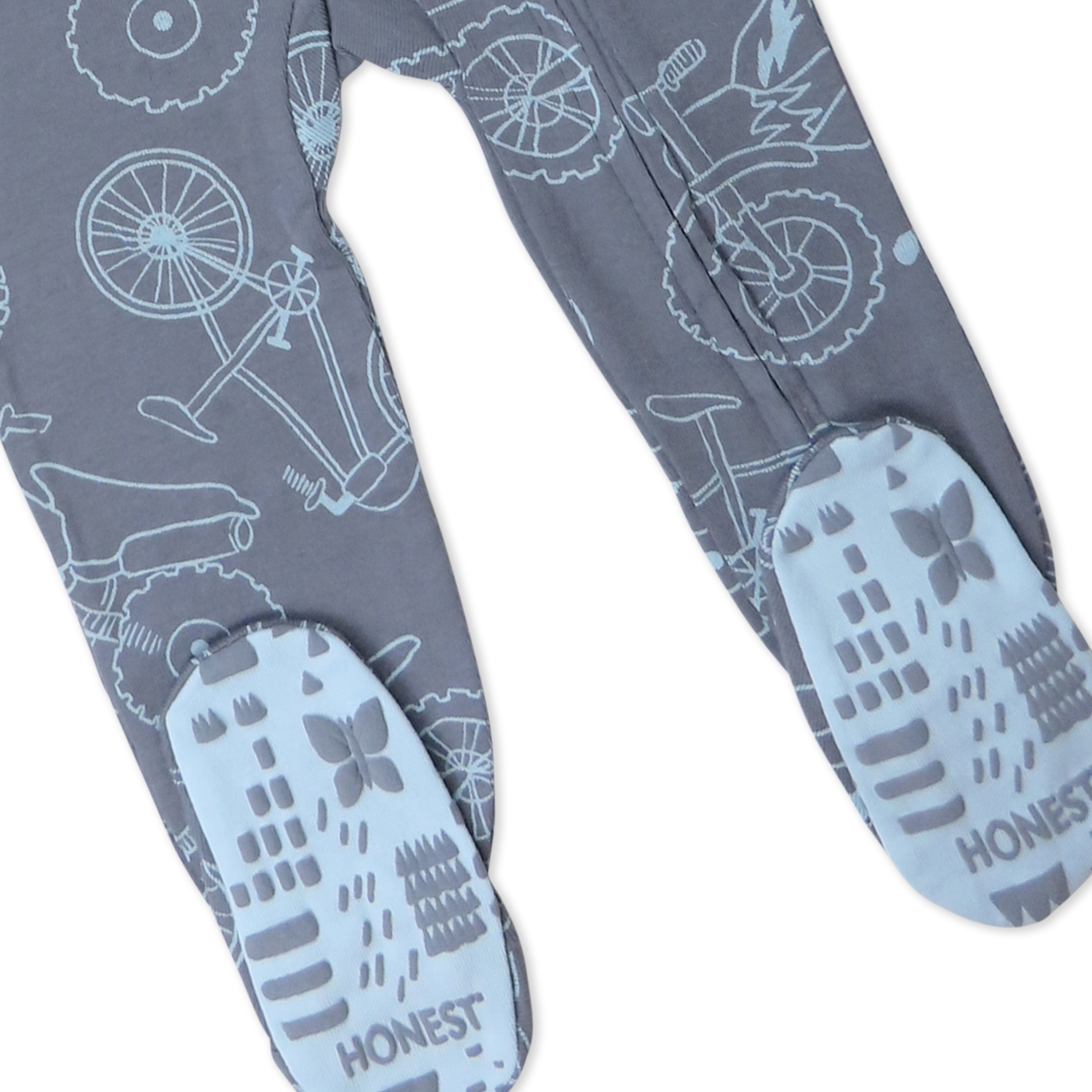 Organic Cotton Snug-Fit Footed Pajamas