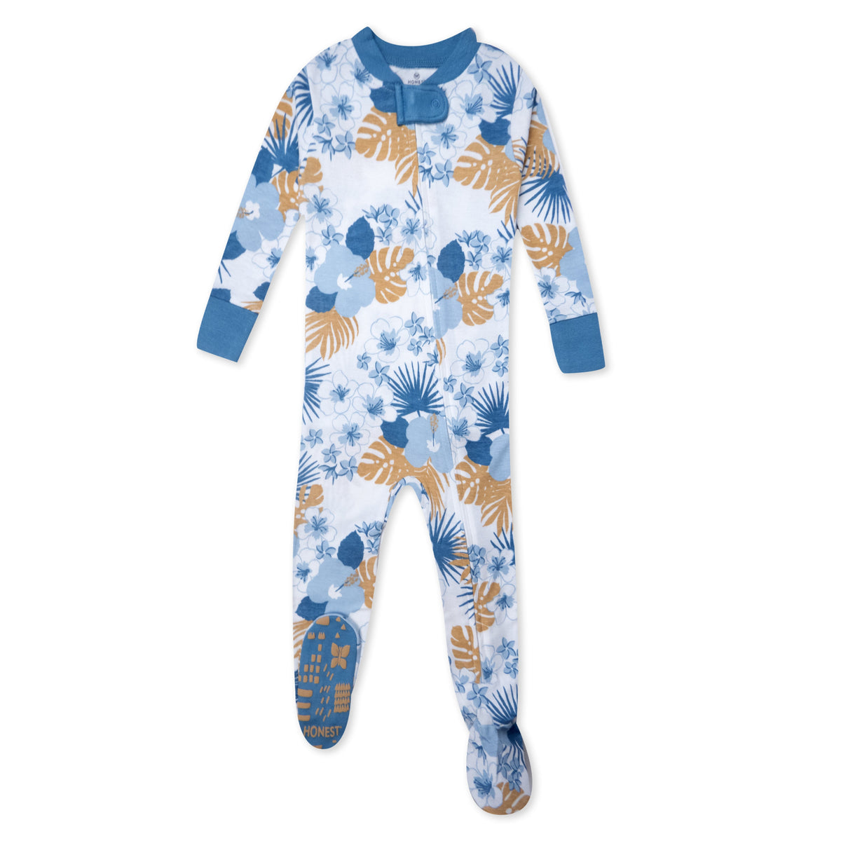 Organic Cotton Snug-Fit Footed Pajamas