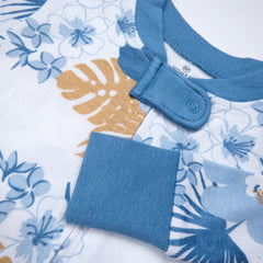 Organic Cotton Snug-Fit Footed Pajamas