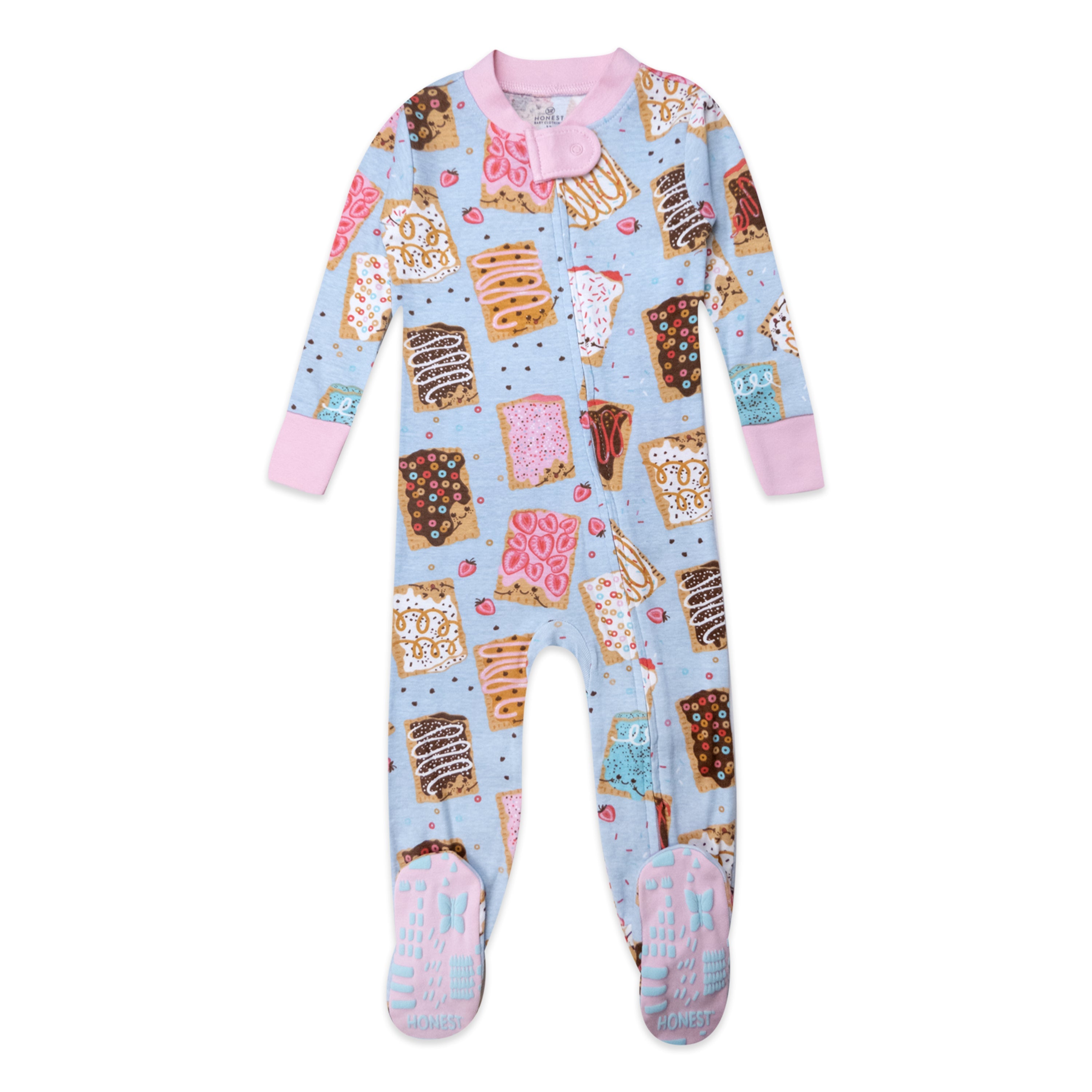 Organic Cotton Fun Foods Pajamas For Babies & Toddlers