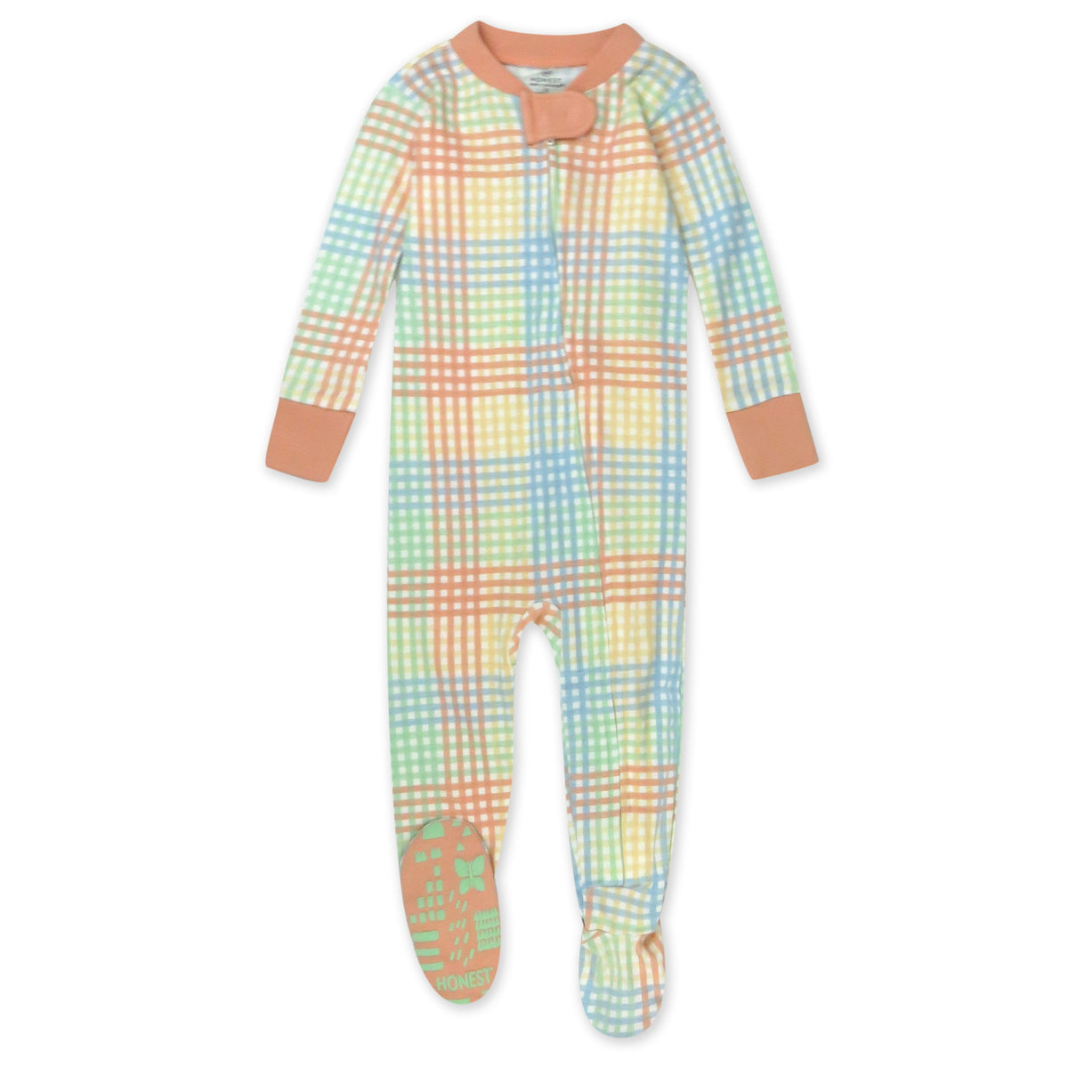Organic Cotton Snug-Fit Footed Pajamas