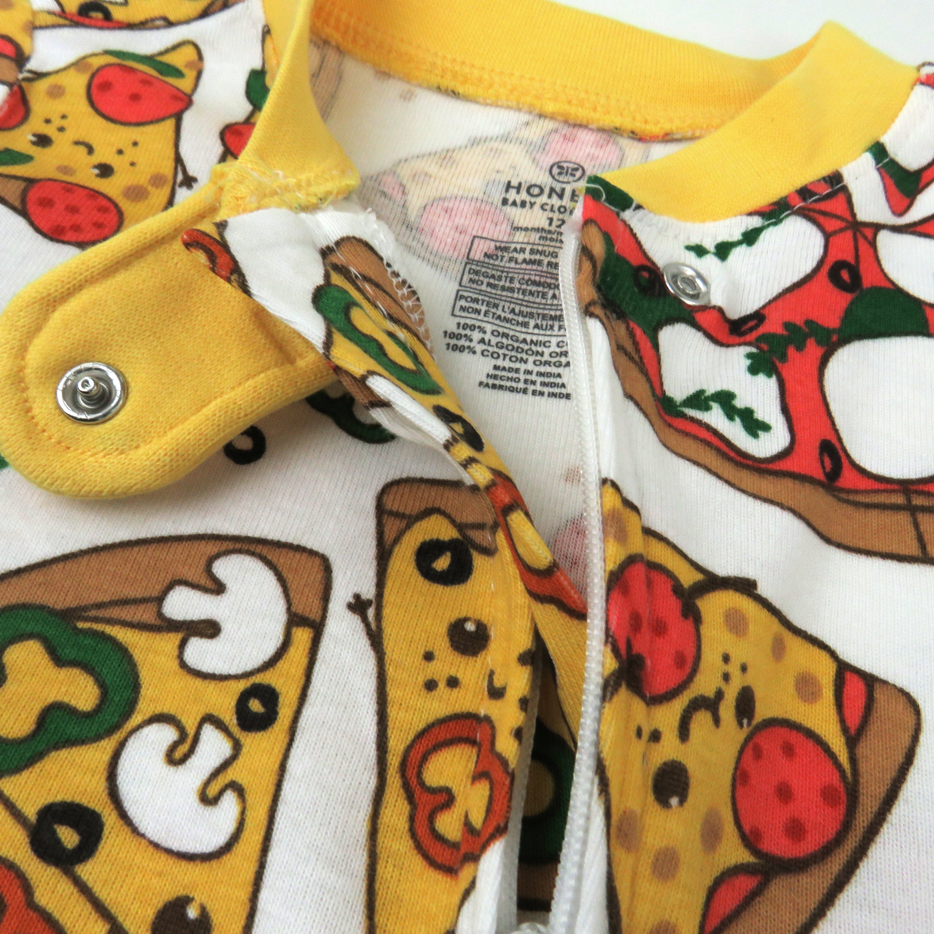 Organic Cotton Fun Foods Pajamas For Babies & Toddlers