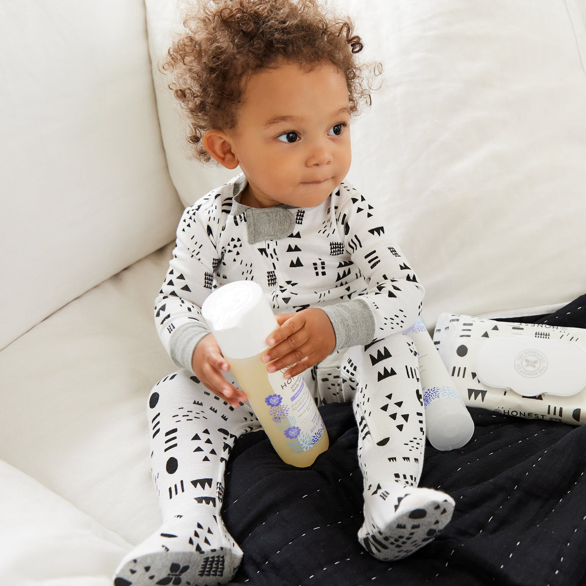 Organic Cotton Snug-Fit Footed Pajamas