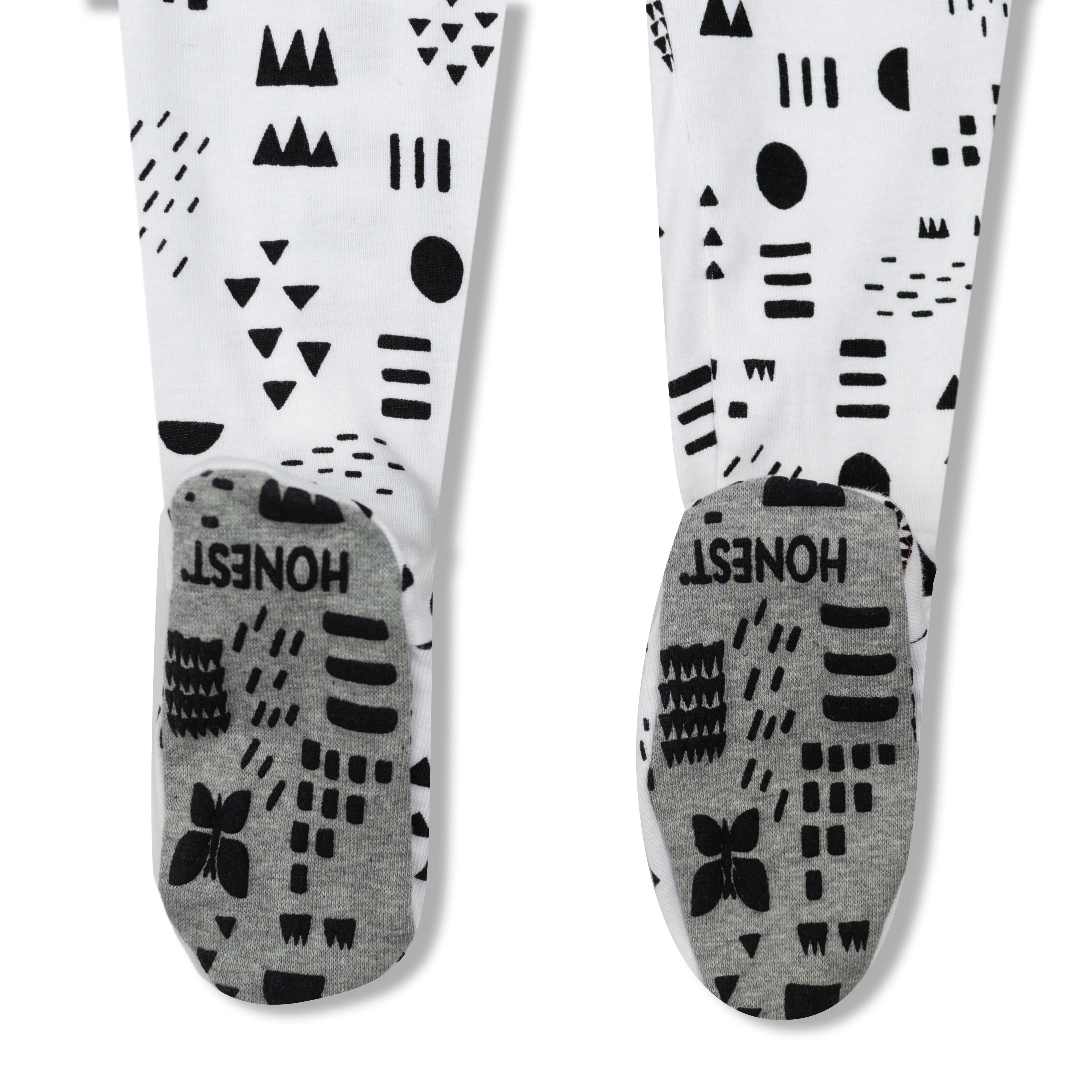 Organic Cotton Snug-Fit Footed Pajamas