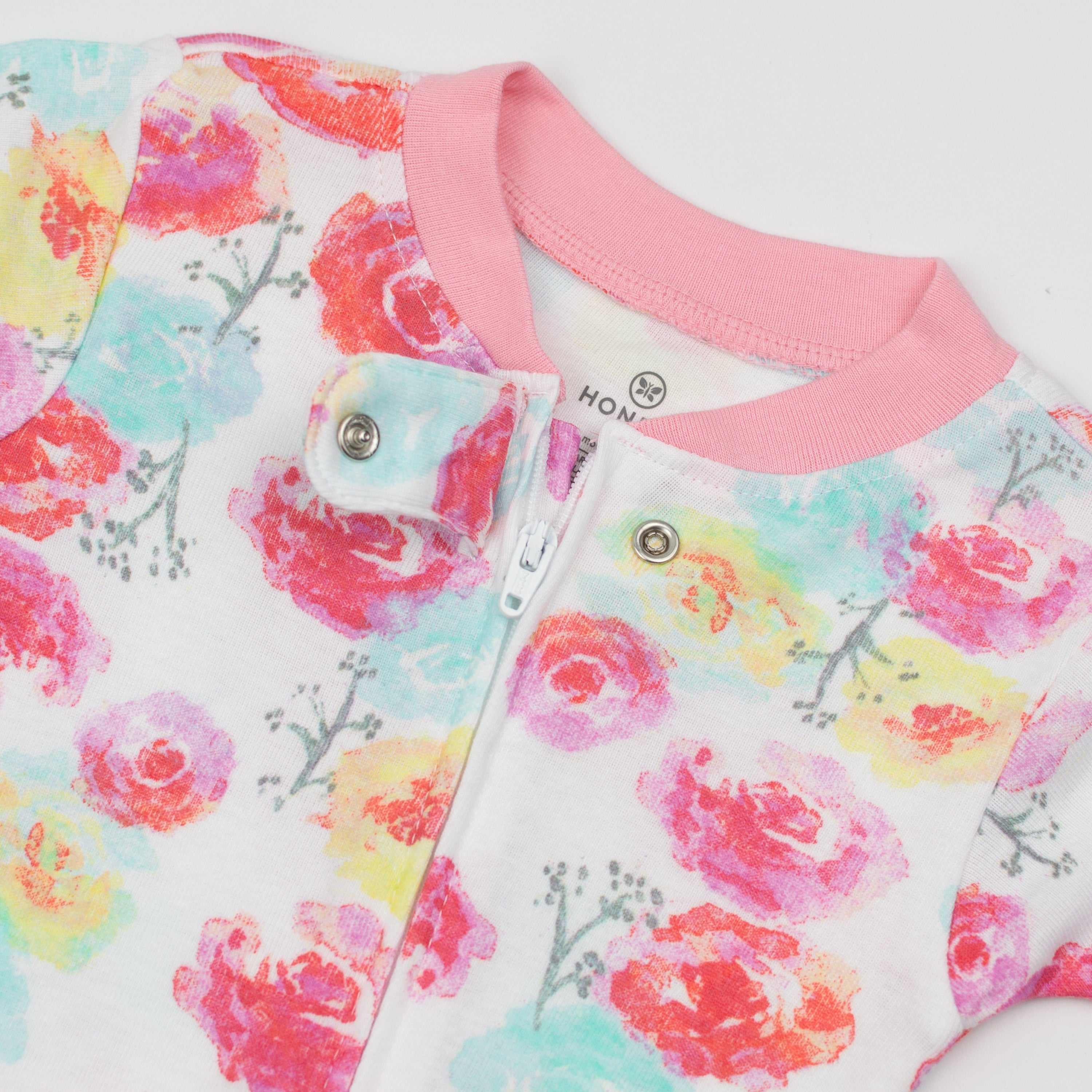 Organic Cotton Snug-Fit Footed Pajamas