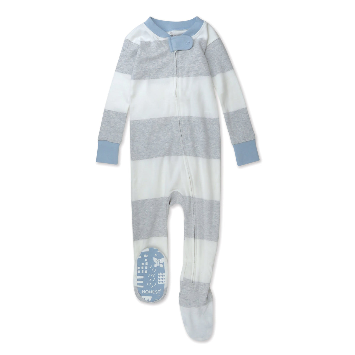 Organic Cotton Snug-Fit Footed Pajamas