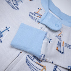 Organic Cotton Snug-Fit Footed Pajamas