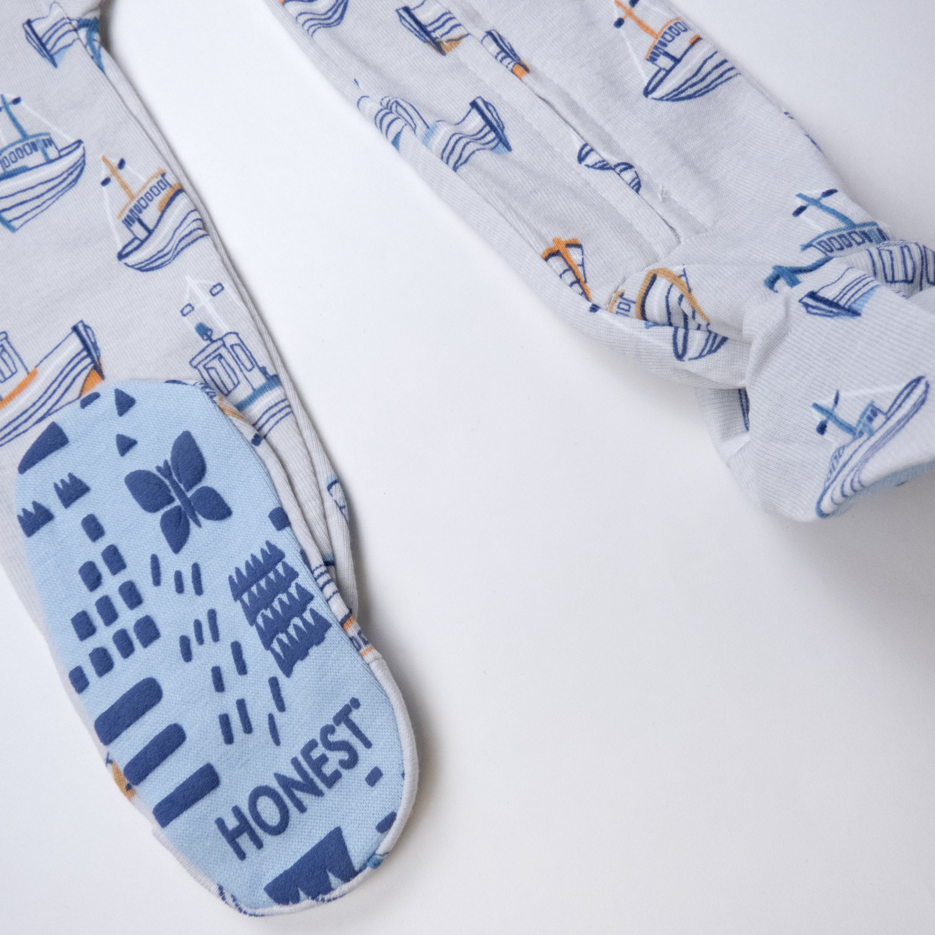 Organic Cotton Snug-Fit Footed Pajamas